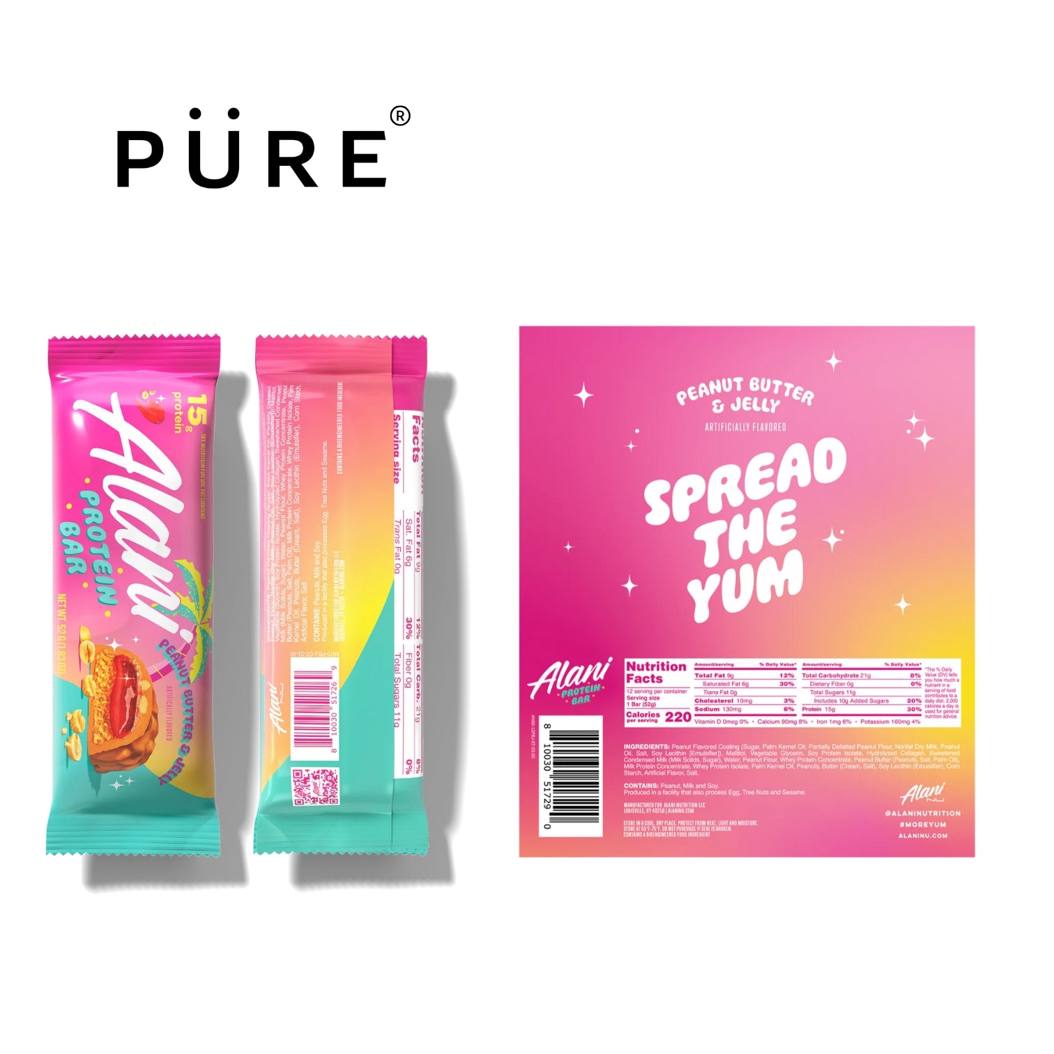 Fit Snacks Protein Bar 46g