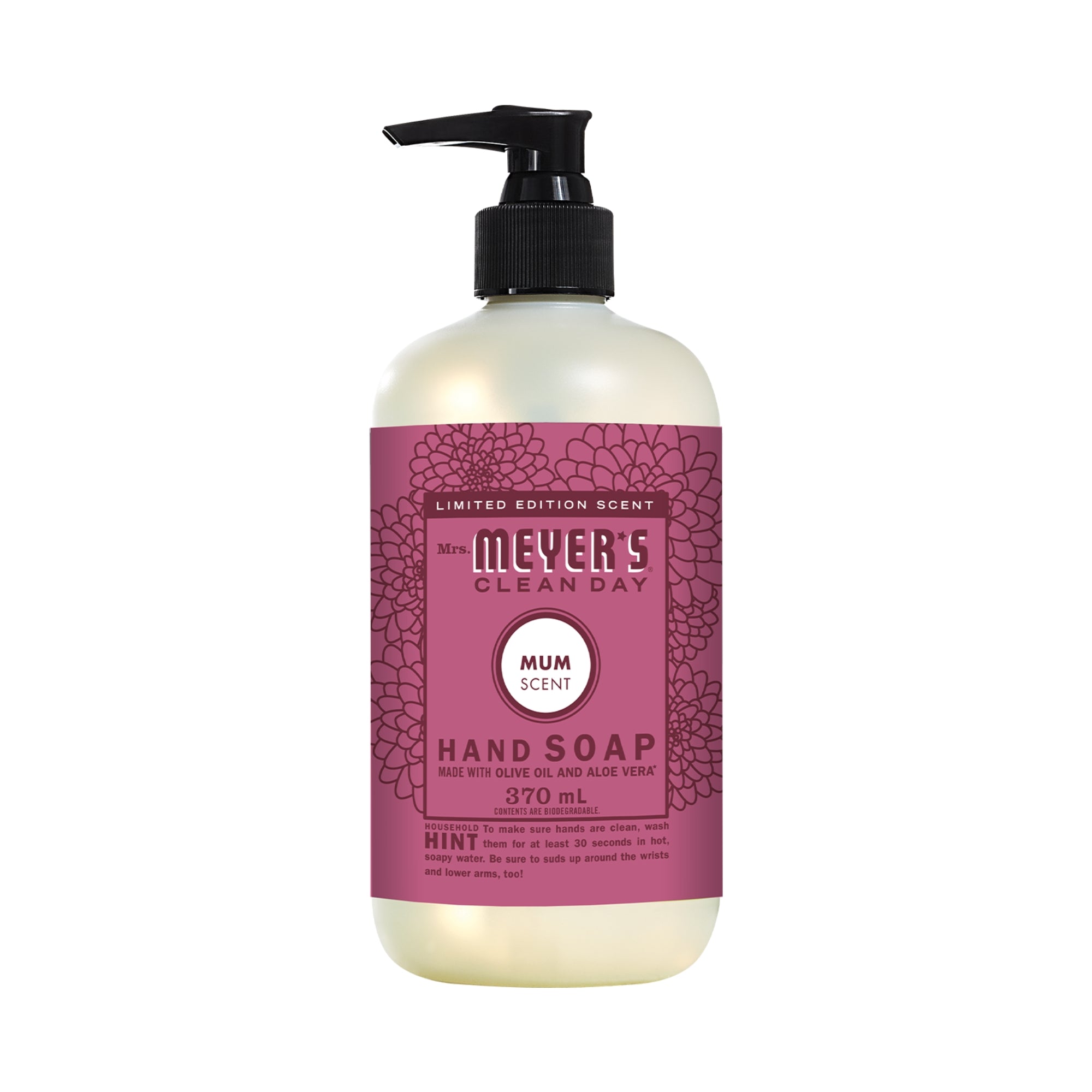Mrs. Meyer's Clean Day Hand Soap, 12.5 fl oz (370mL)