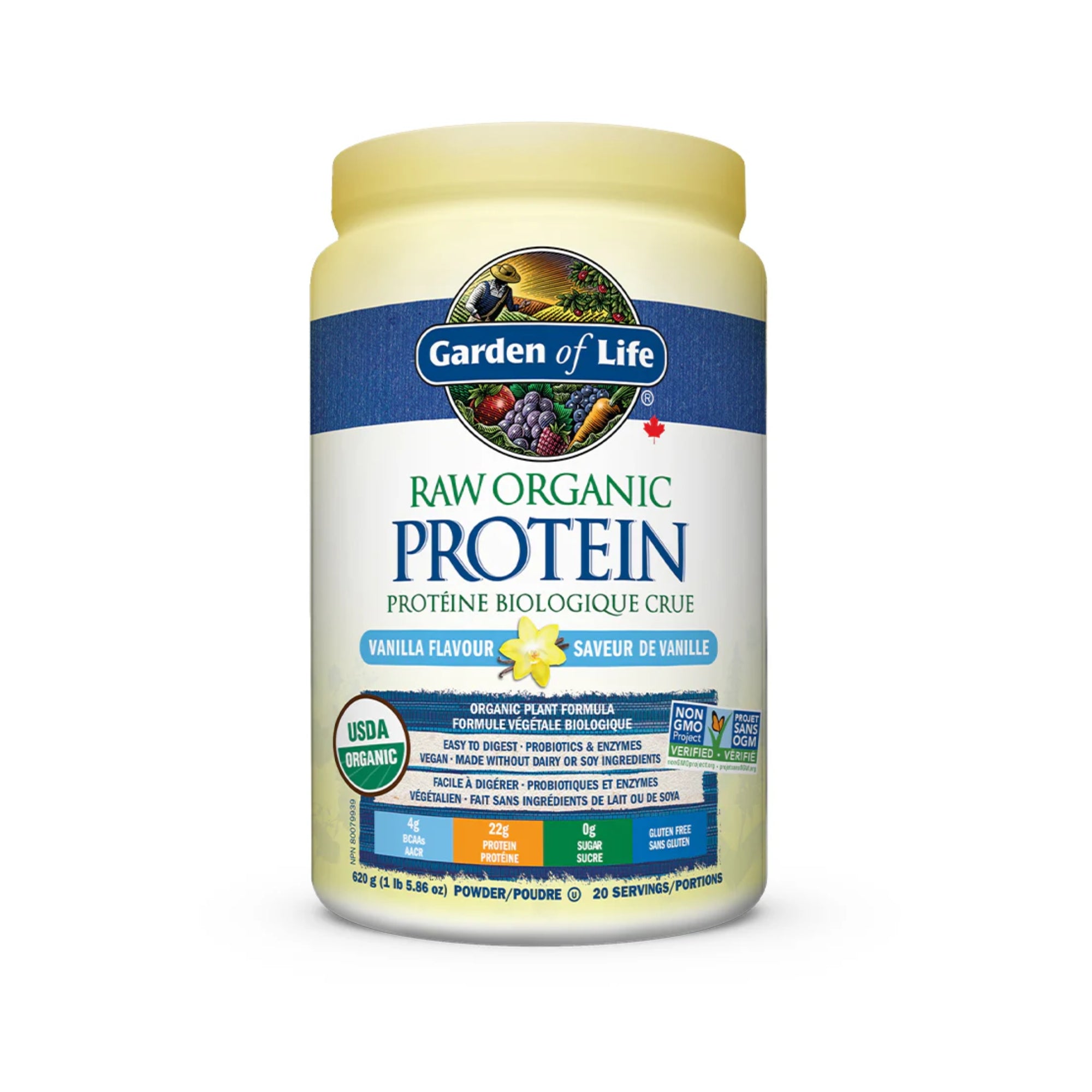 Garden of Life, RAW Organic Protein, 1 lb 3.75 oz (560 g)