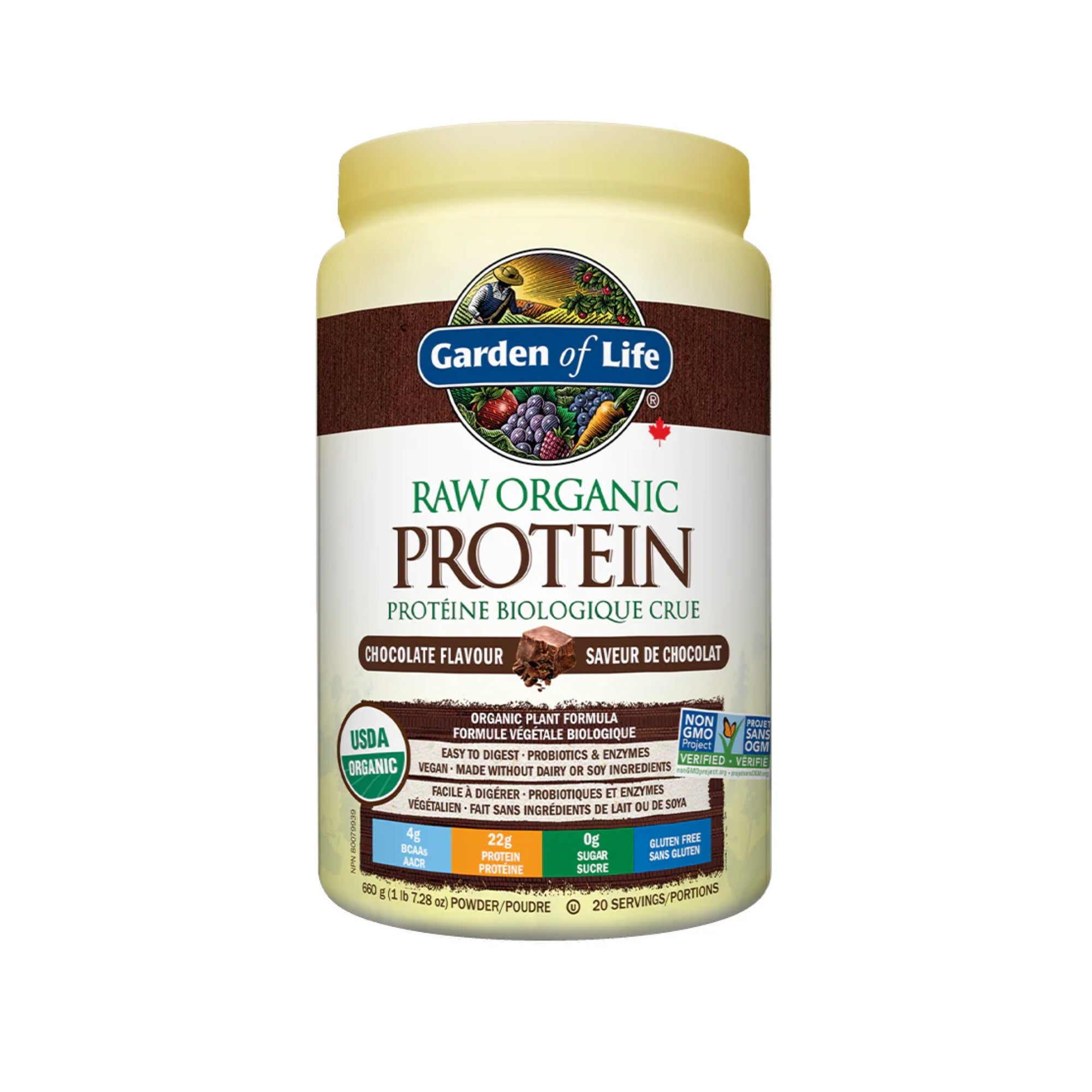 Garden of Life, RAW Organic Protein, 1 lb 3.75 oz (560 g)