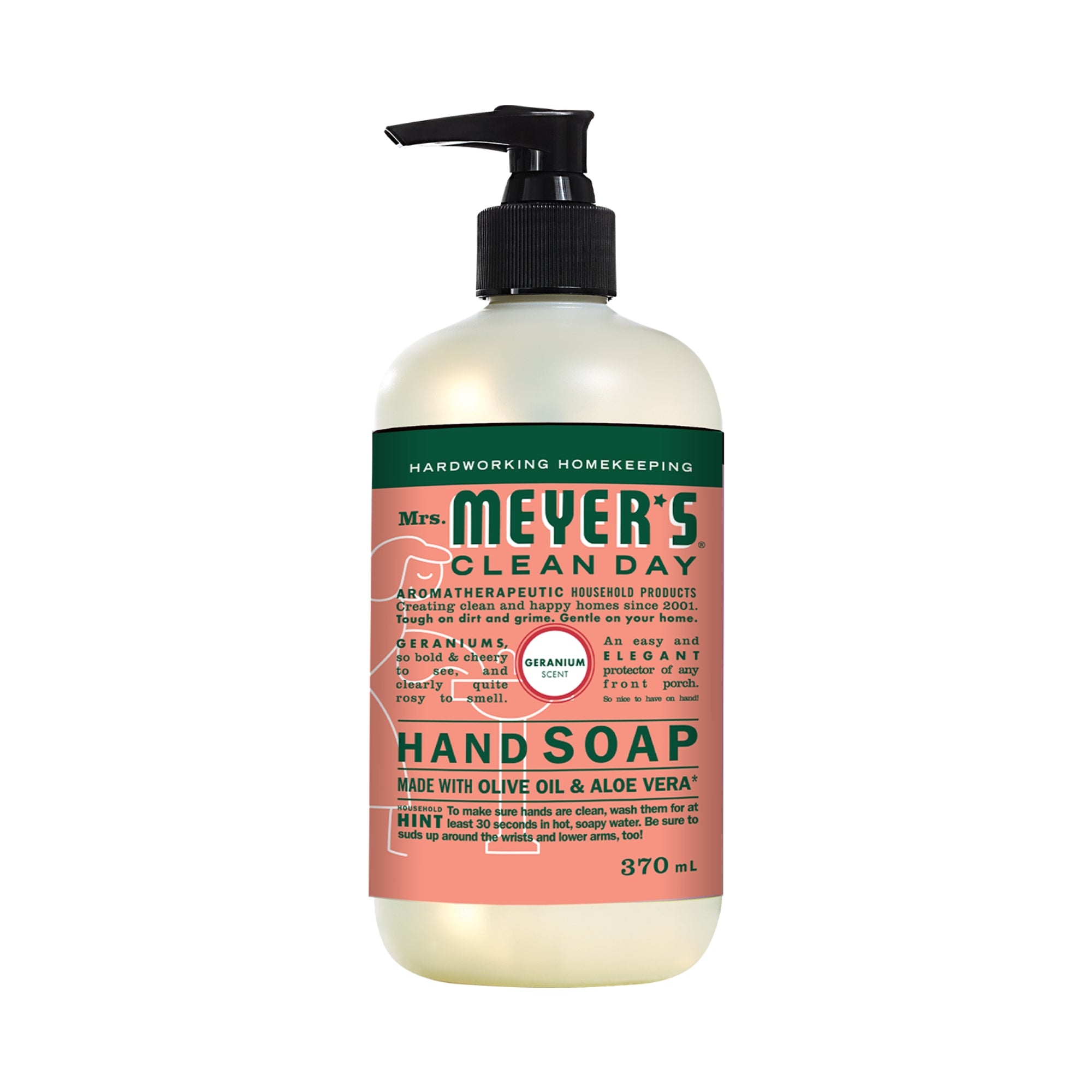 Mrs. Meyer's Clean Day Hand Soap, 12.5 fl oz (370mL)
