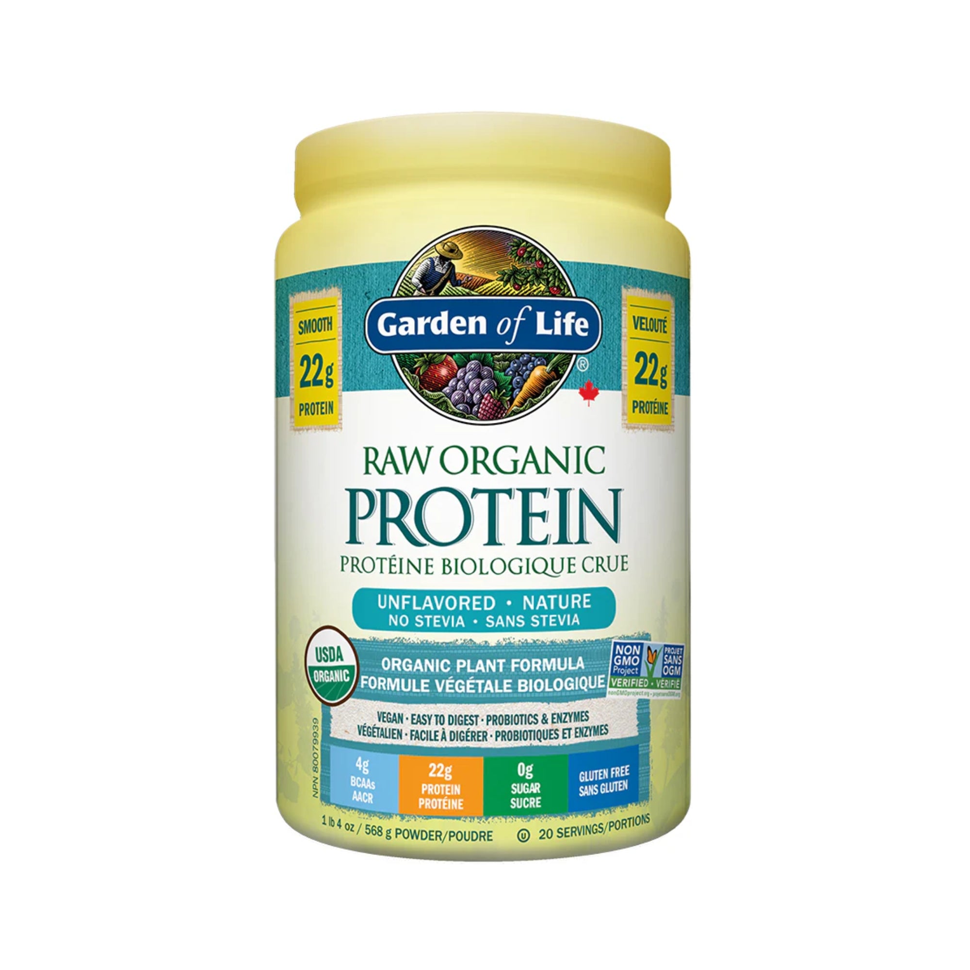 Garden of Life, RAW Organic Protein, 1 lb 3.75 oz (560 g)