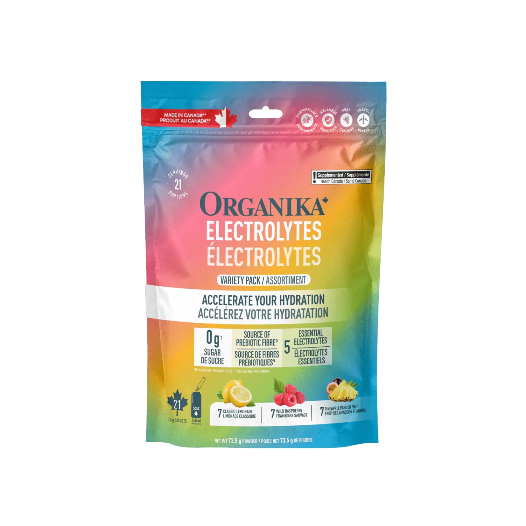 Organika Electrolytes Variety Pack