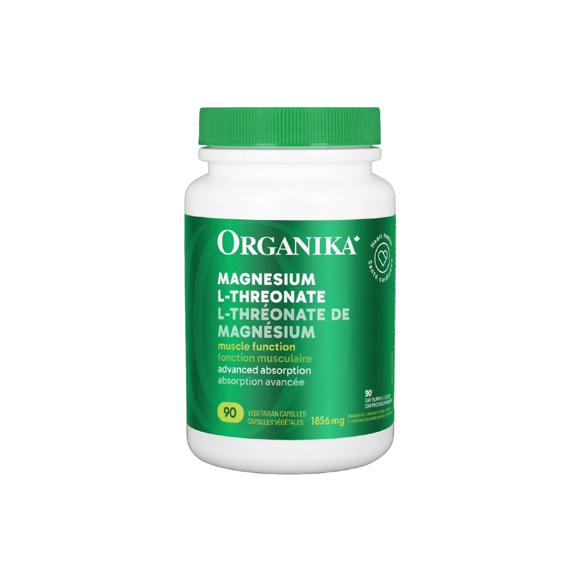 Organika Magnesium L-Threonate - 90 capsules