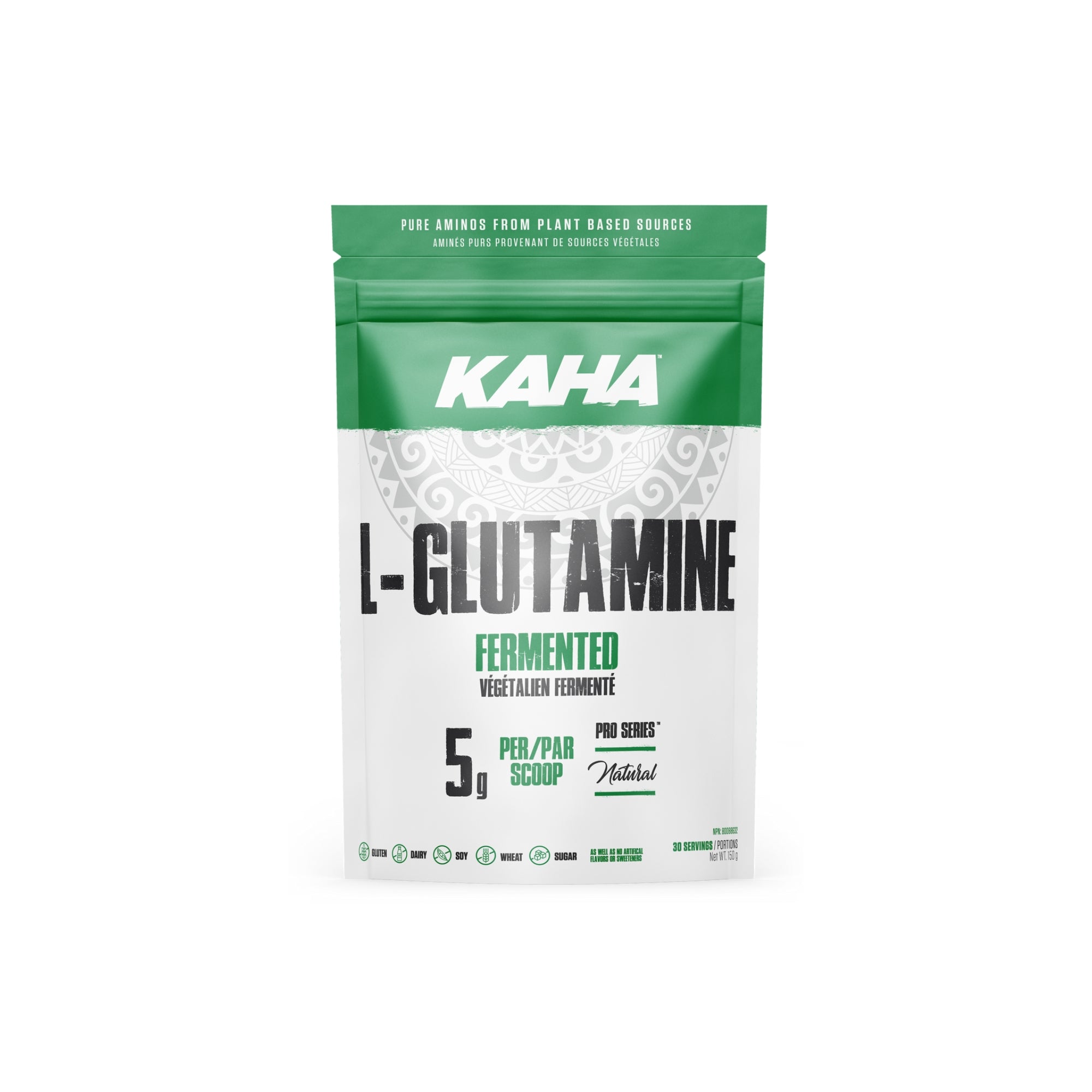 Plant-Based Fermented L-Glutamine