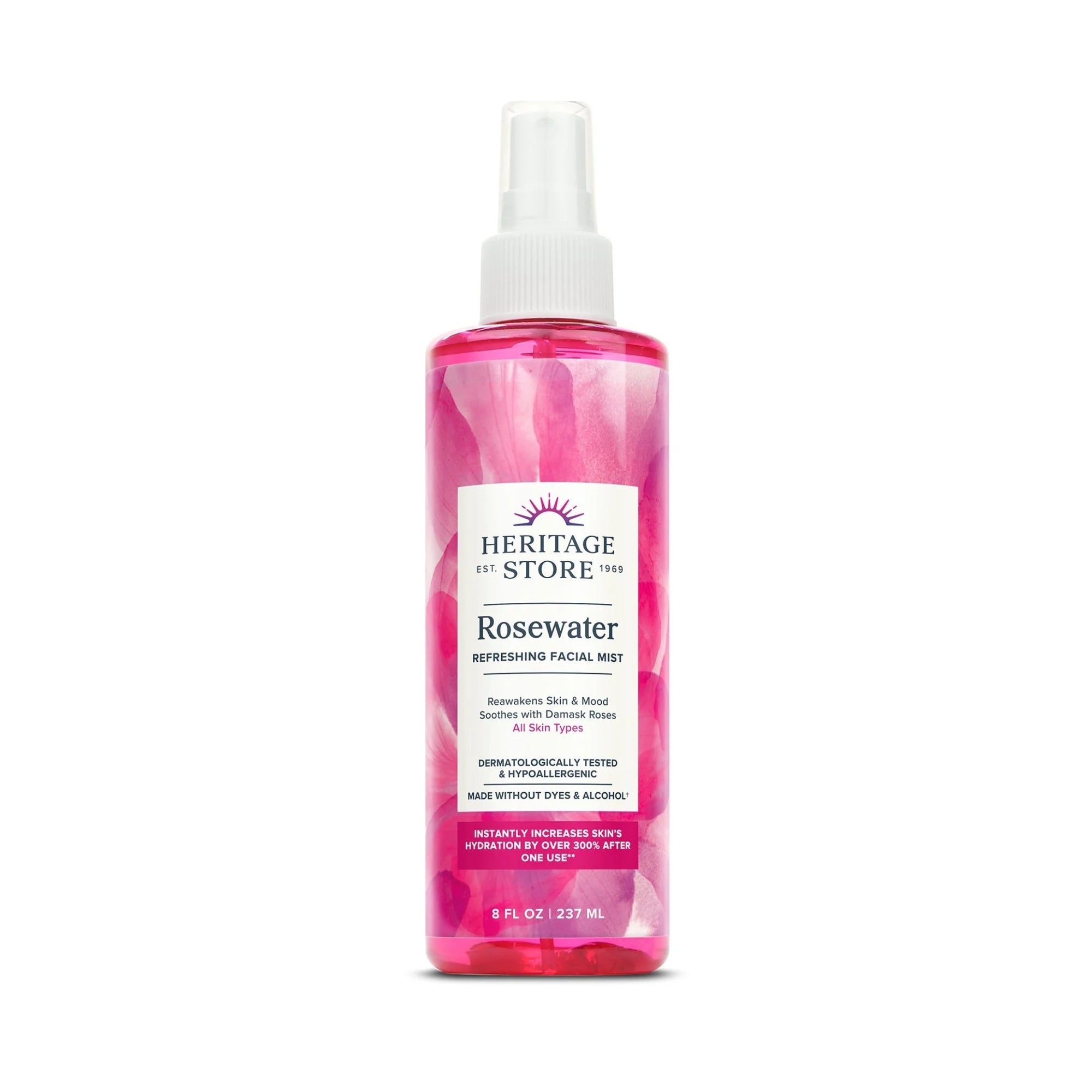 Rosewater Refreshing Facial Mist, 8 fl oz (237 ml)