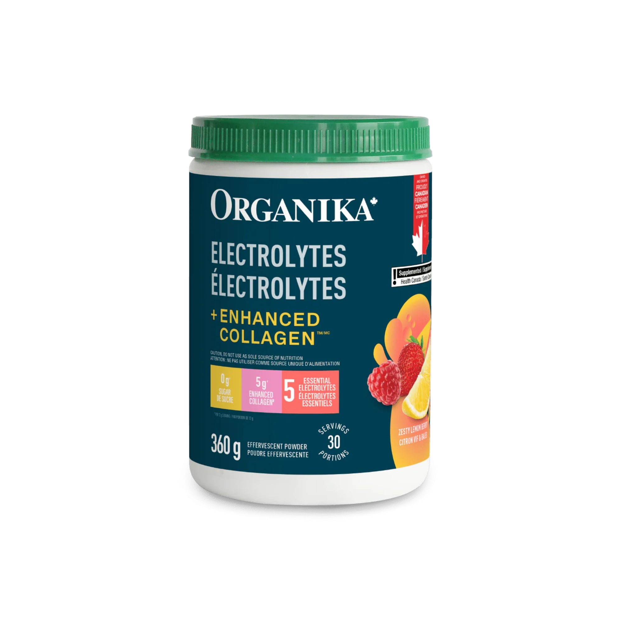 Organika Electrolytes + Enhanced Collagen 360 g