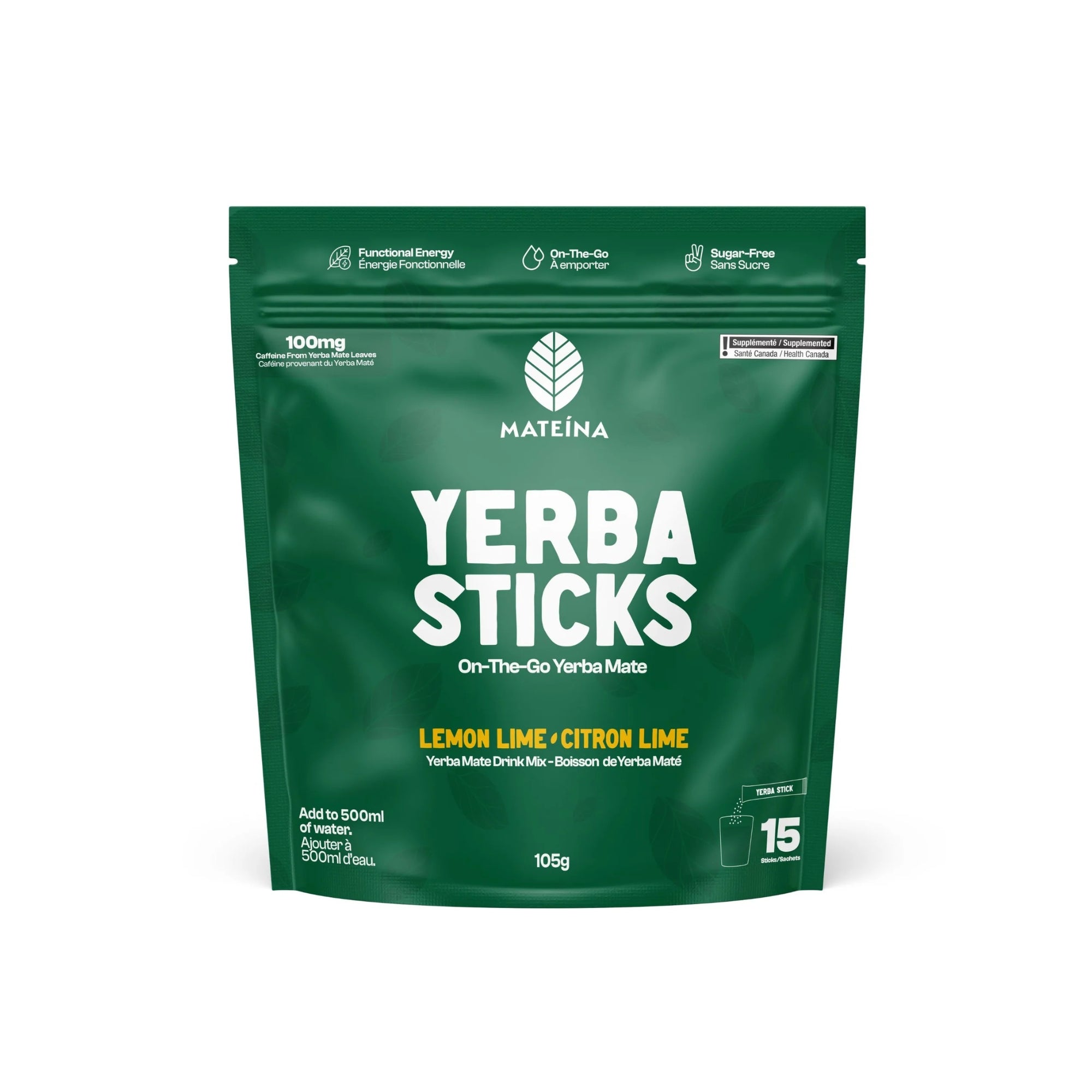 Mateina - Yerba Sticks - 15 sachets
