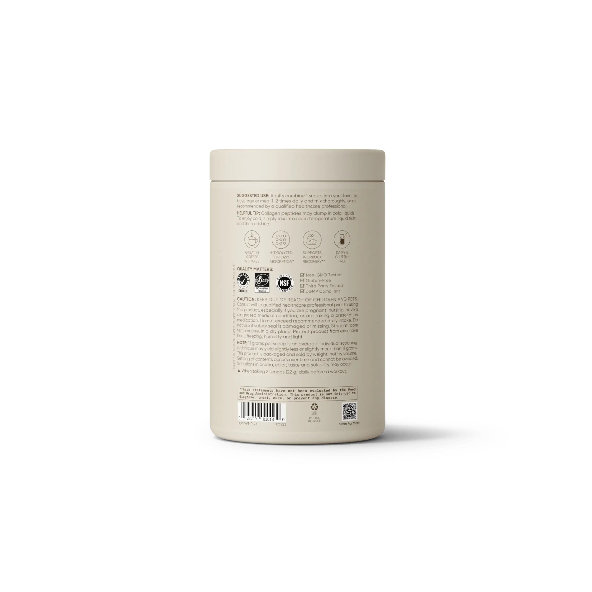 Collagen Peptides Unflavored