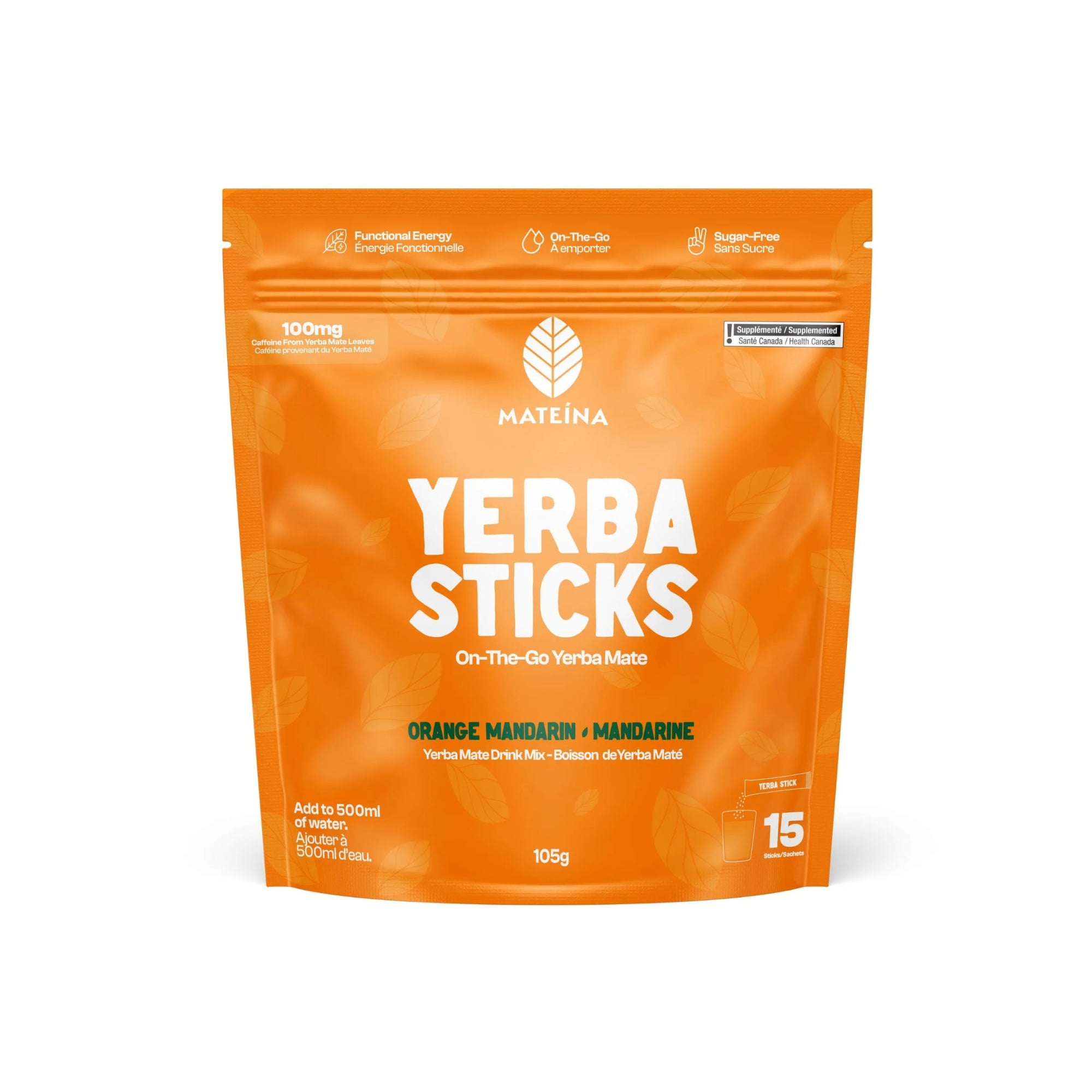 Mateina - Yerba Sticks - 15 sachets