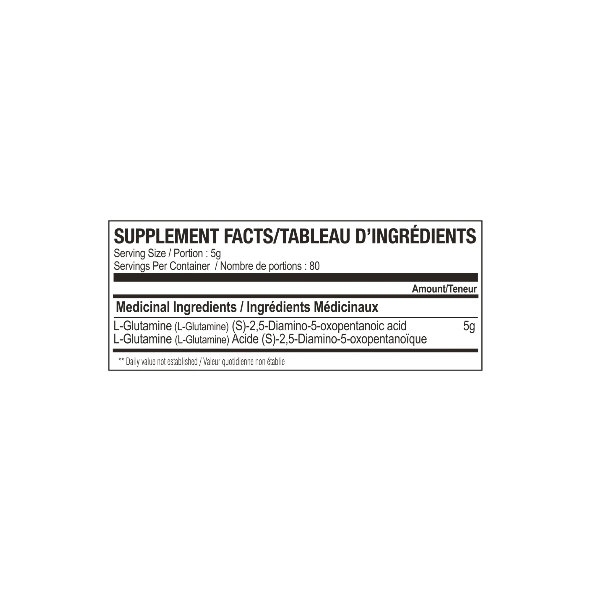 Glutamine 400g