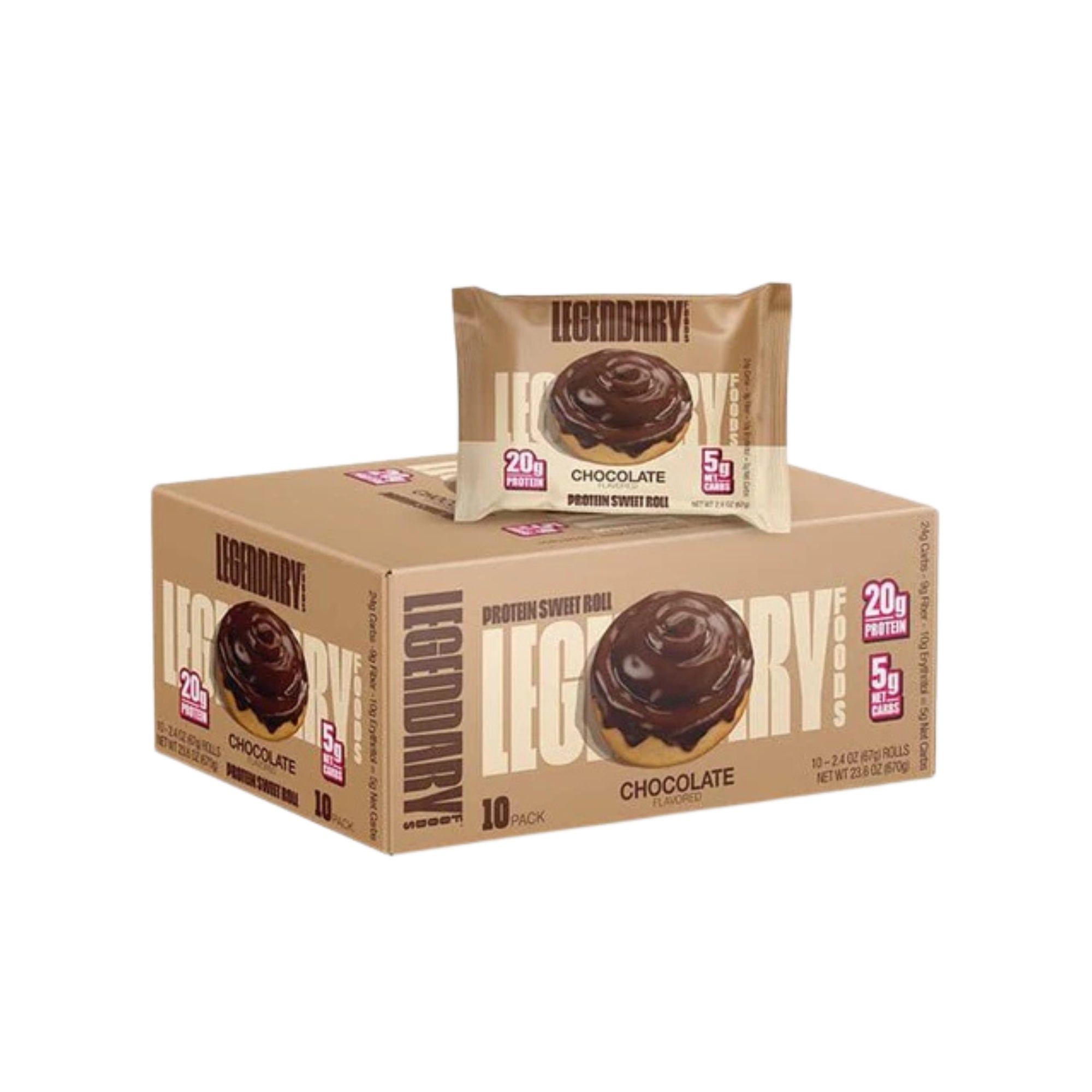 Protein Sweet Rolls 63g (8x)