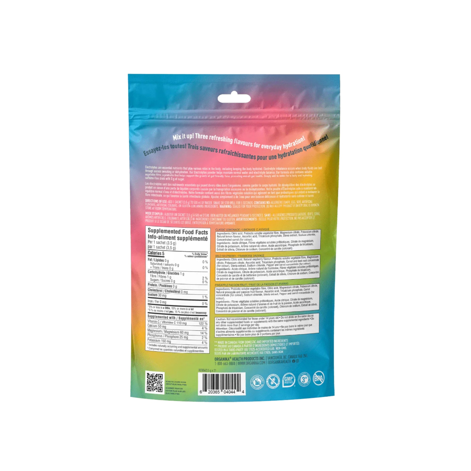 Organika Electrolytes Variety Pack