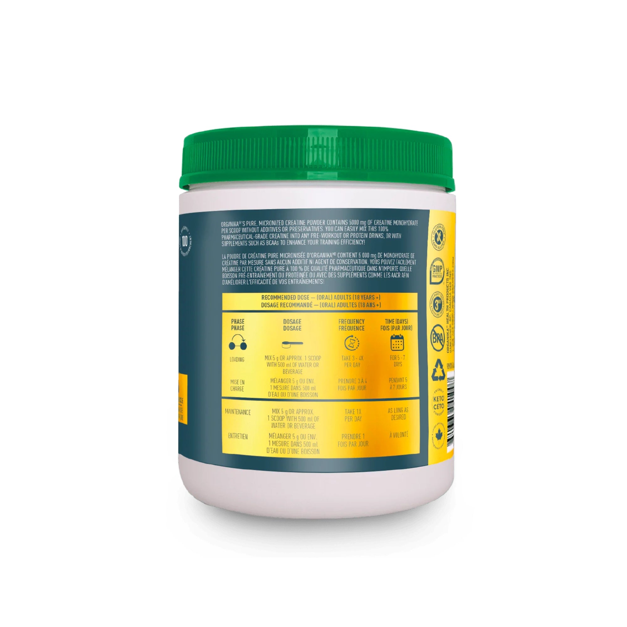 Organika Creatine Powder 500g