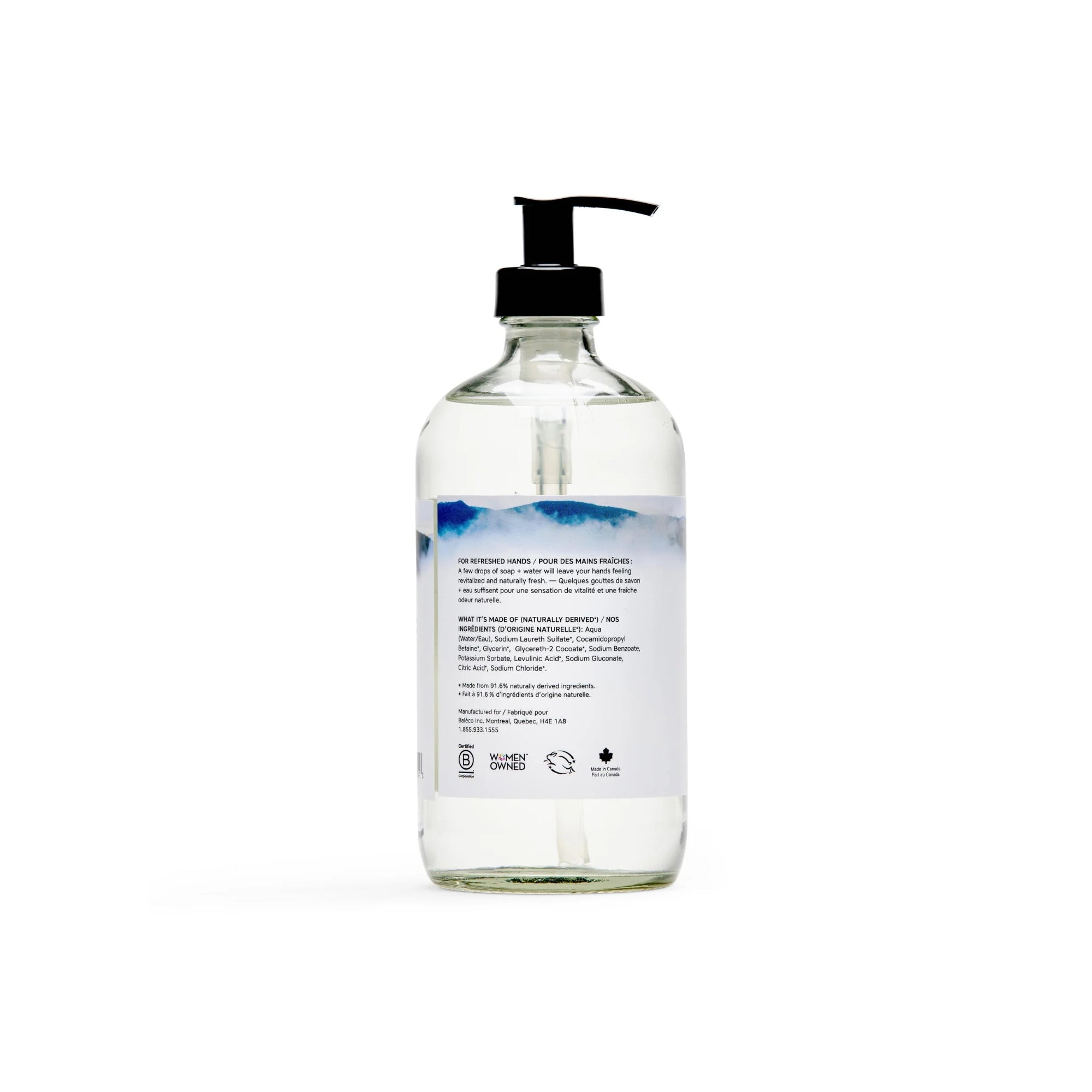 The Unscented Company® Hand Soap - Glass