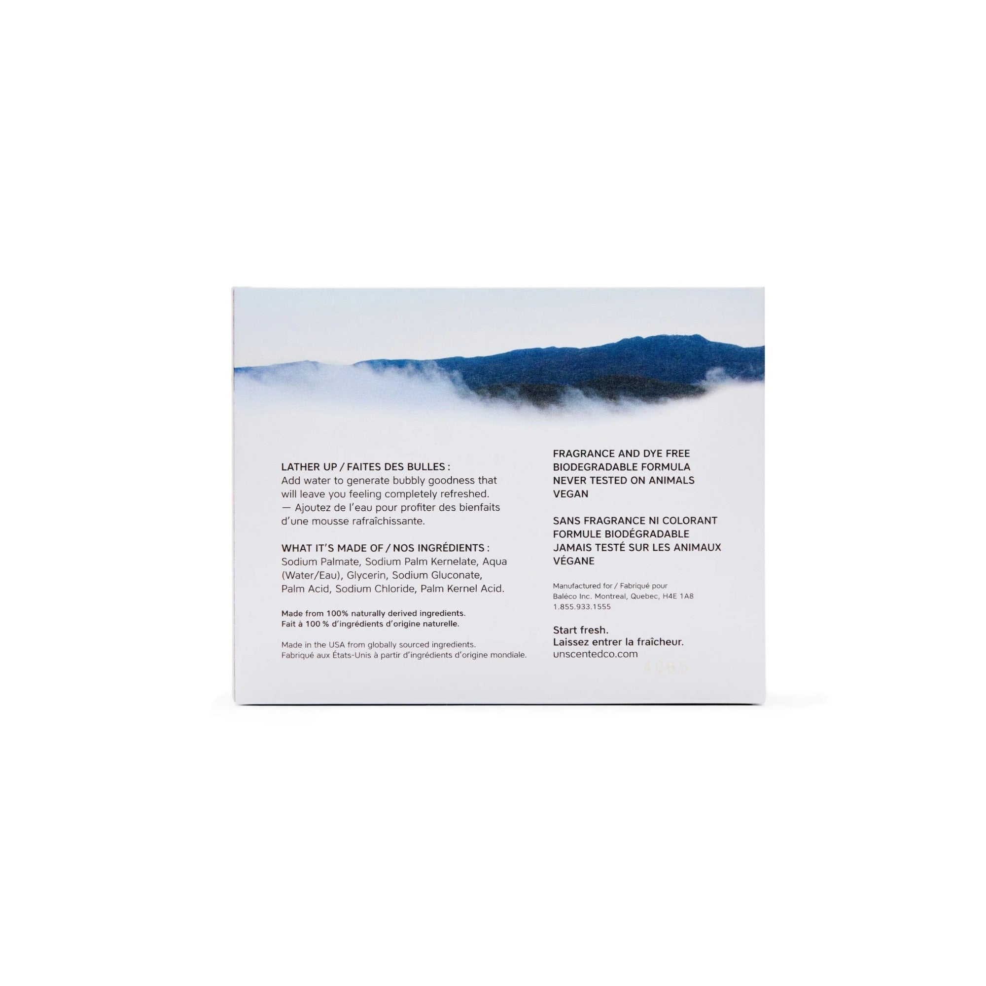 The Unscented Company® Soap Bar - Box of 5