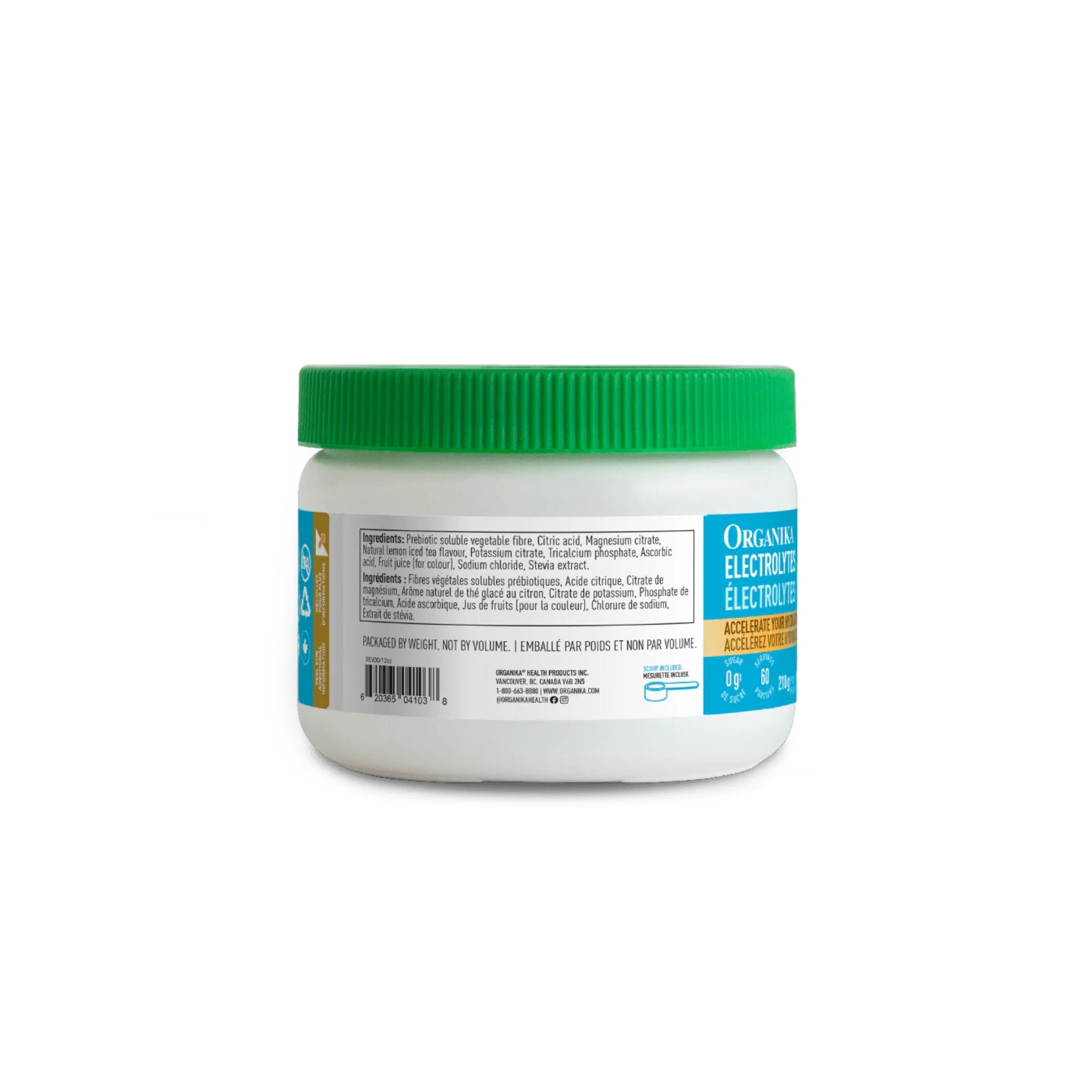 Organika Electrolytes 60 Servings