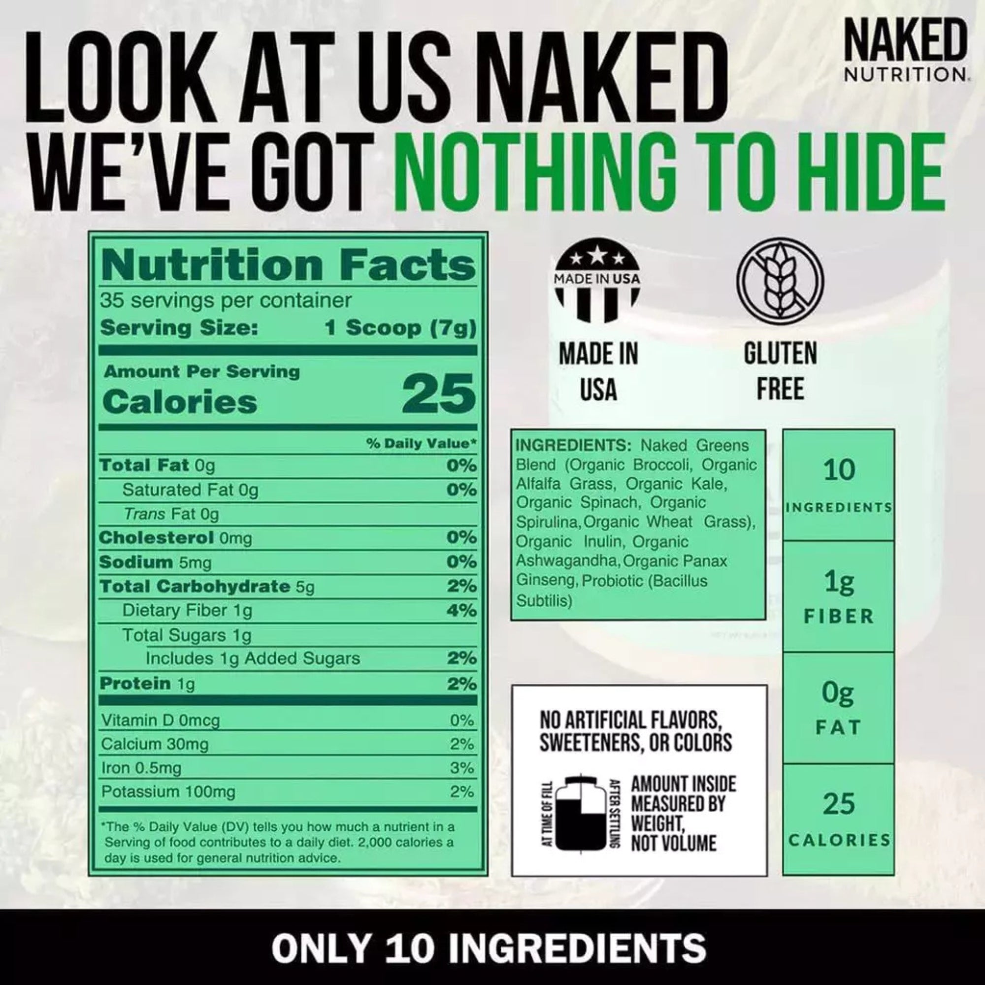 Naked Green Superfood Powder