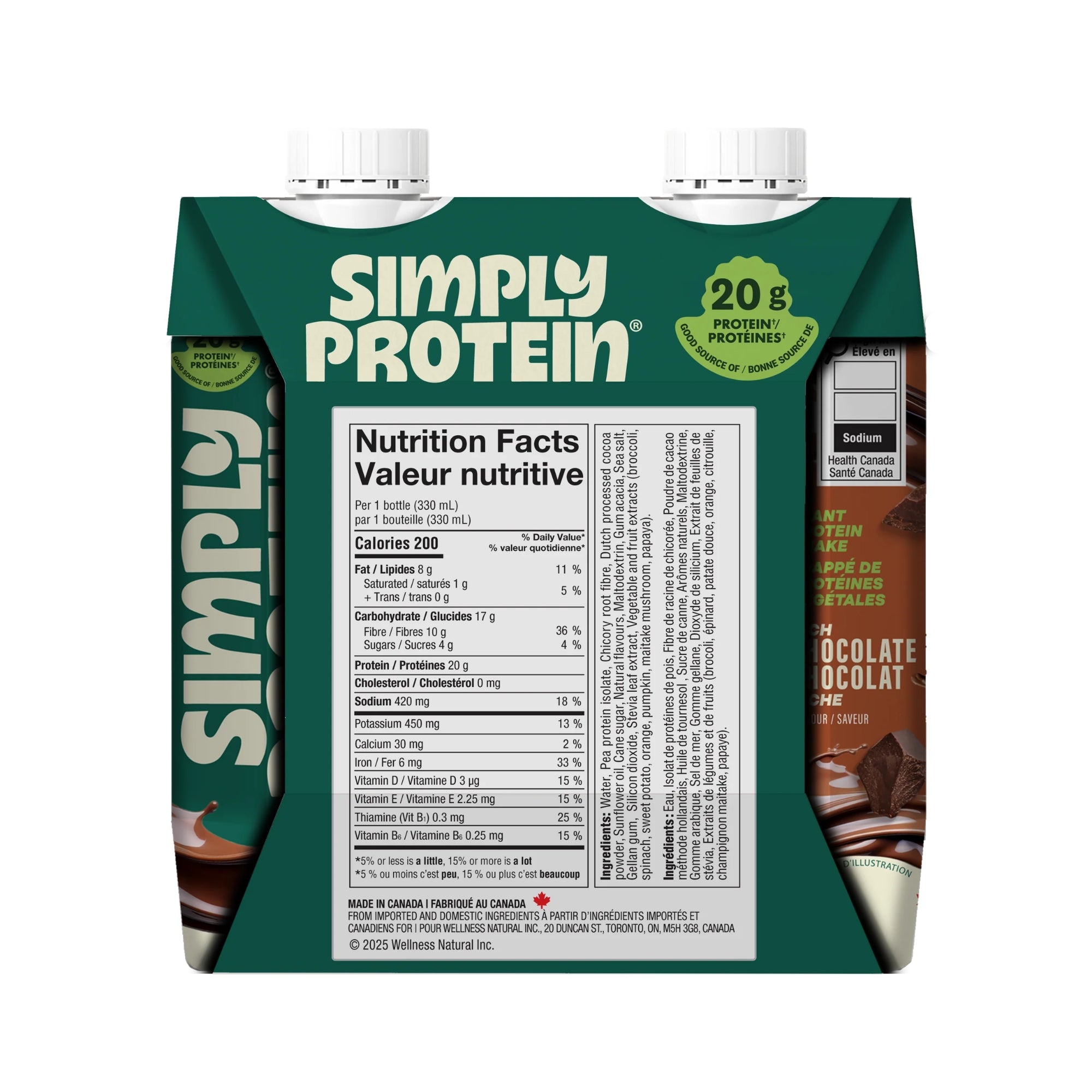 Plant Based Protein Shake (Box of 4)