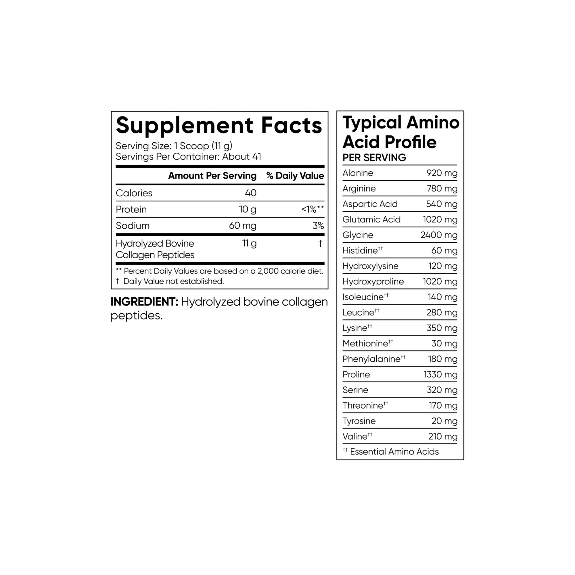 Collagen Peptides Unflavored