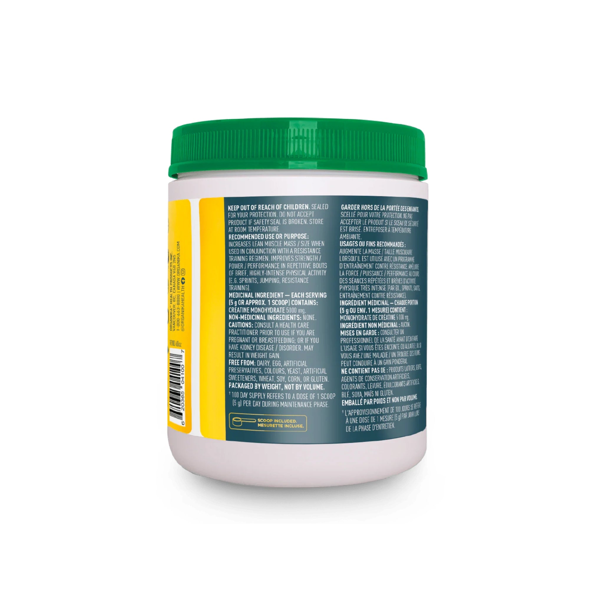 Organika Creatine Powder 500g