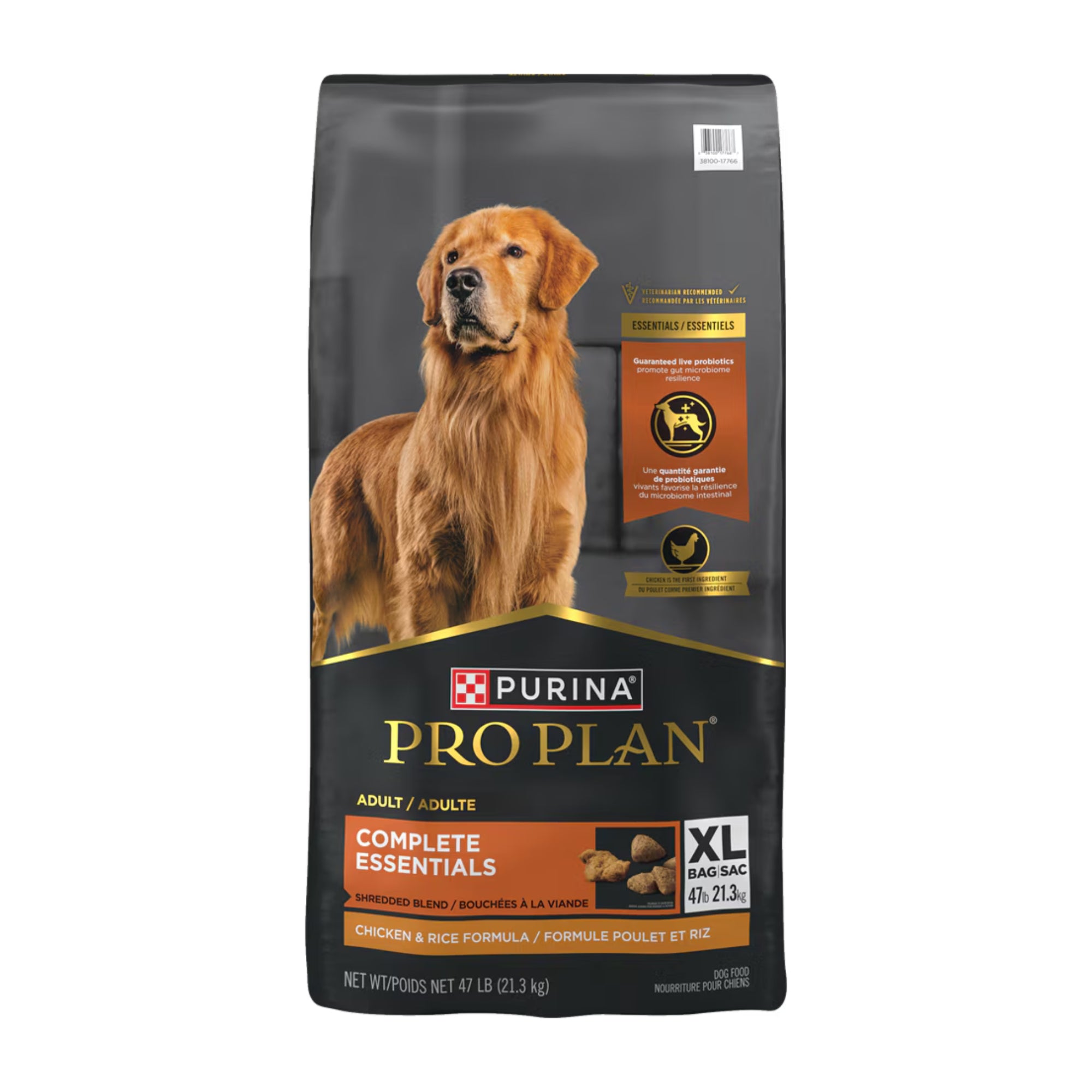 Pro Plan® Adult Complete Essentials™ Shredded Blend Dry Formula with Probiotics for Dogs - 35 lb