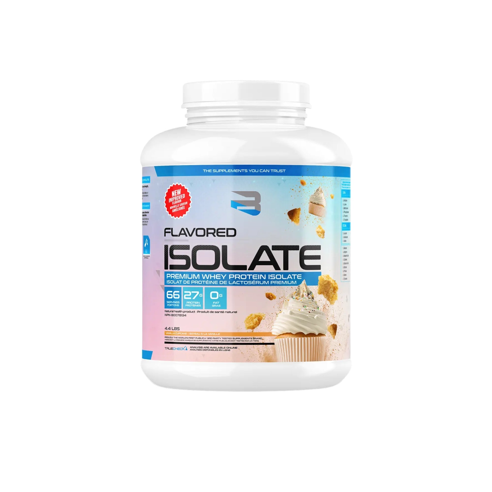 Flavored Isolate 4.4 LBS