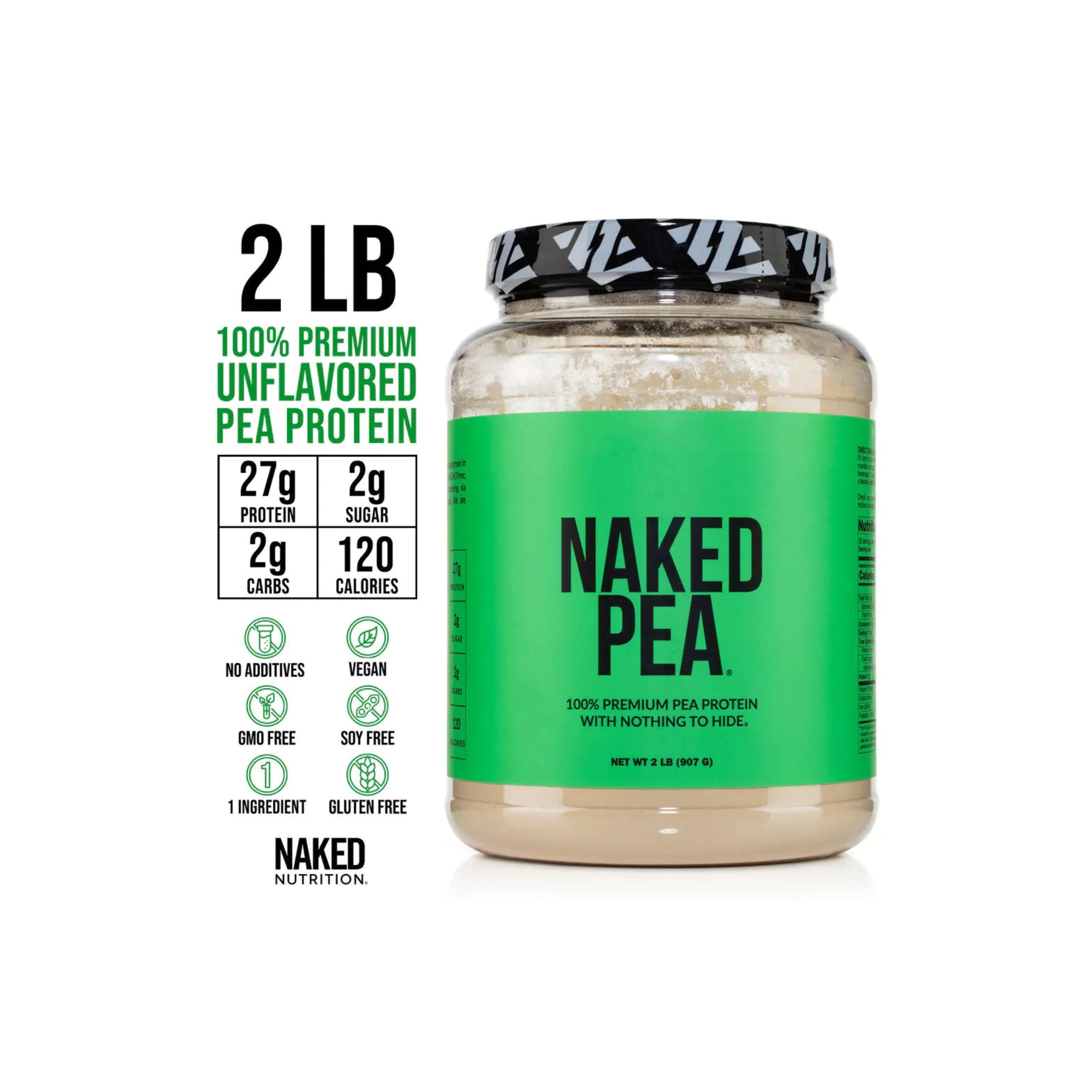 Pea Protein Powder Naked Pea - 2lb