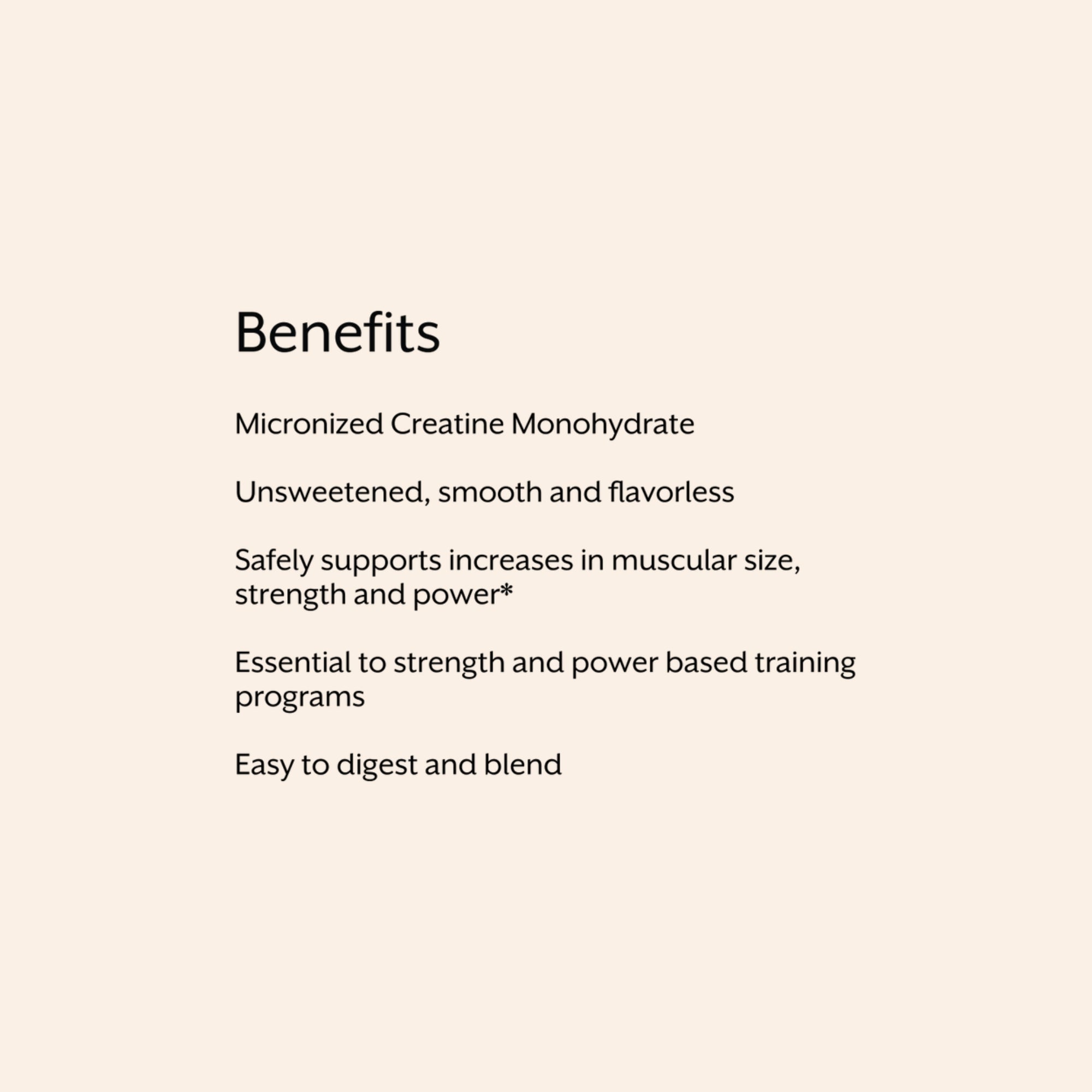 Non-GMO Creatine - 180 Servings