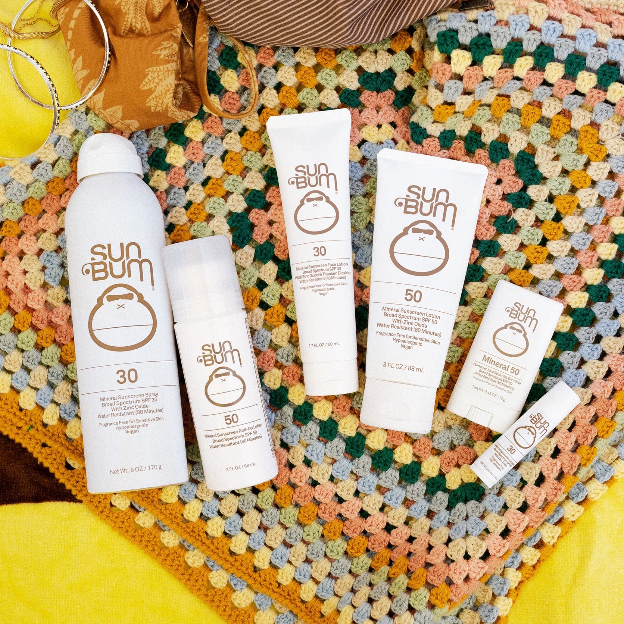 Sun Bum Mineral SPF 50 Moisturizing Sunscreen Lotion, 3 fl oz, 88 ml