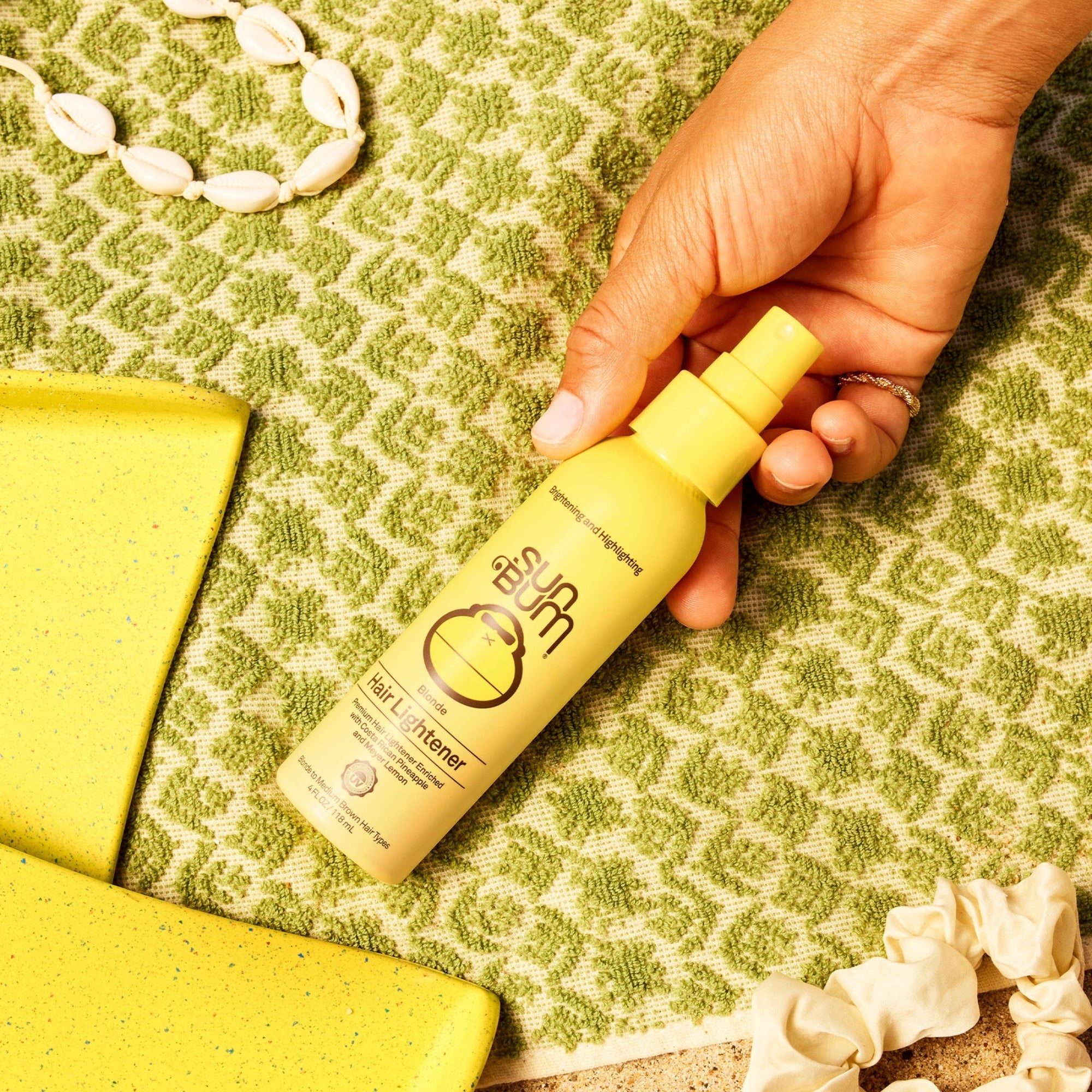 Sun Bum Blonde Formula Hair Lightener, 4 fl oz, 118 ml