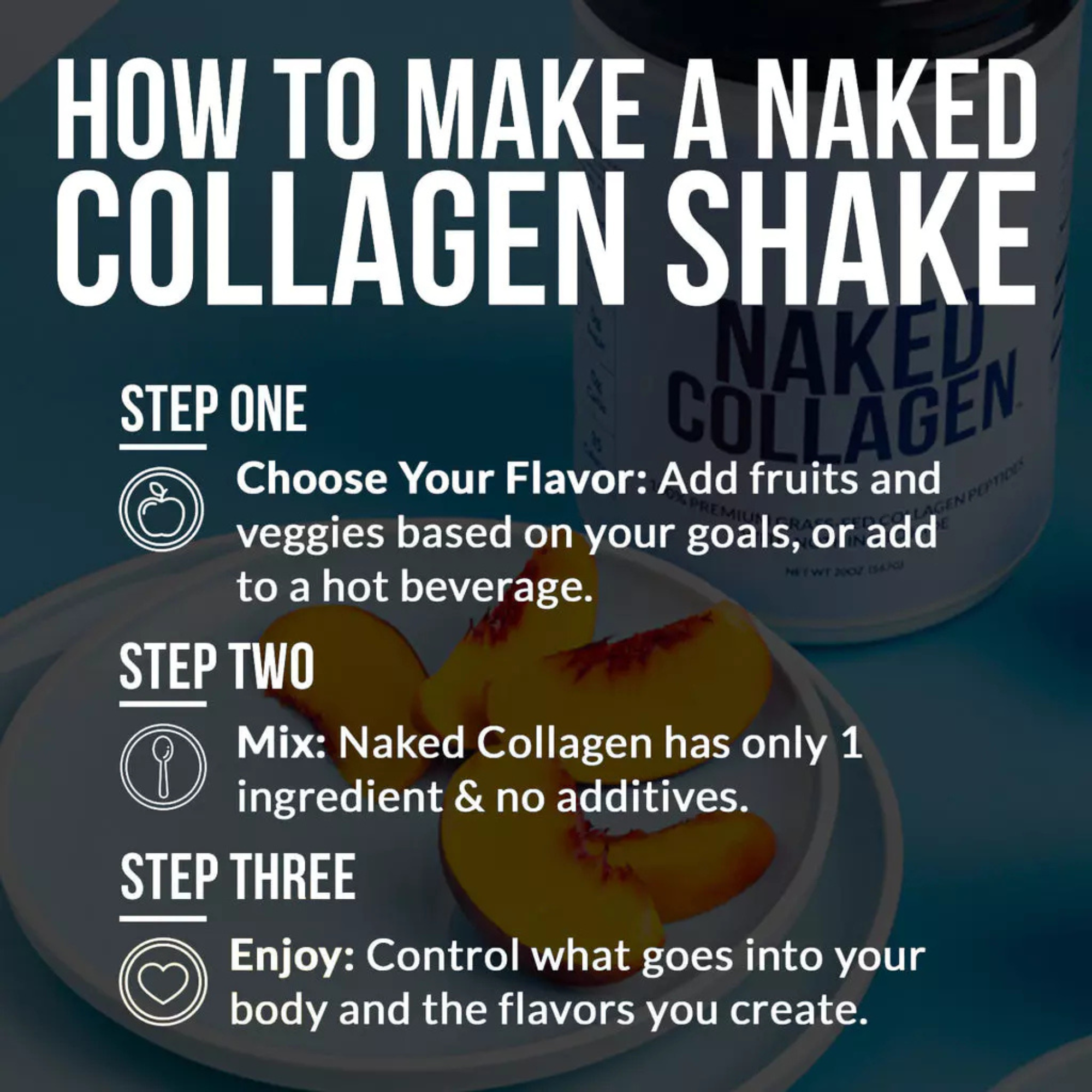 Naked Collagen Peptides Protein Powder