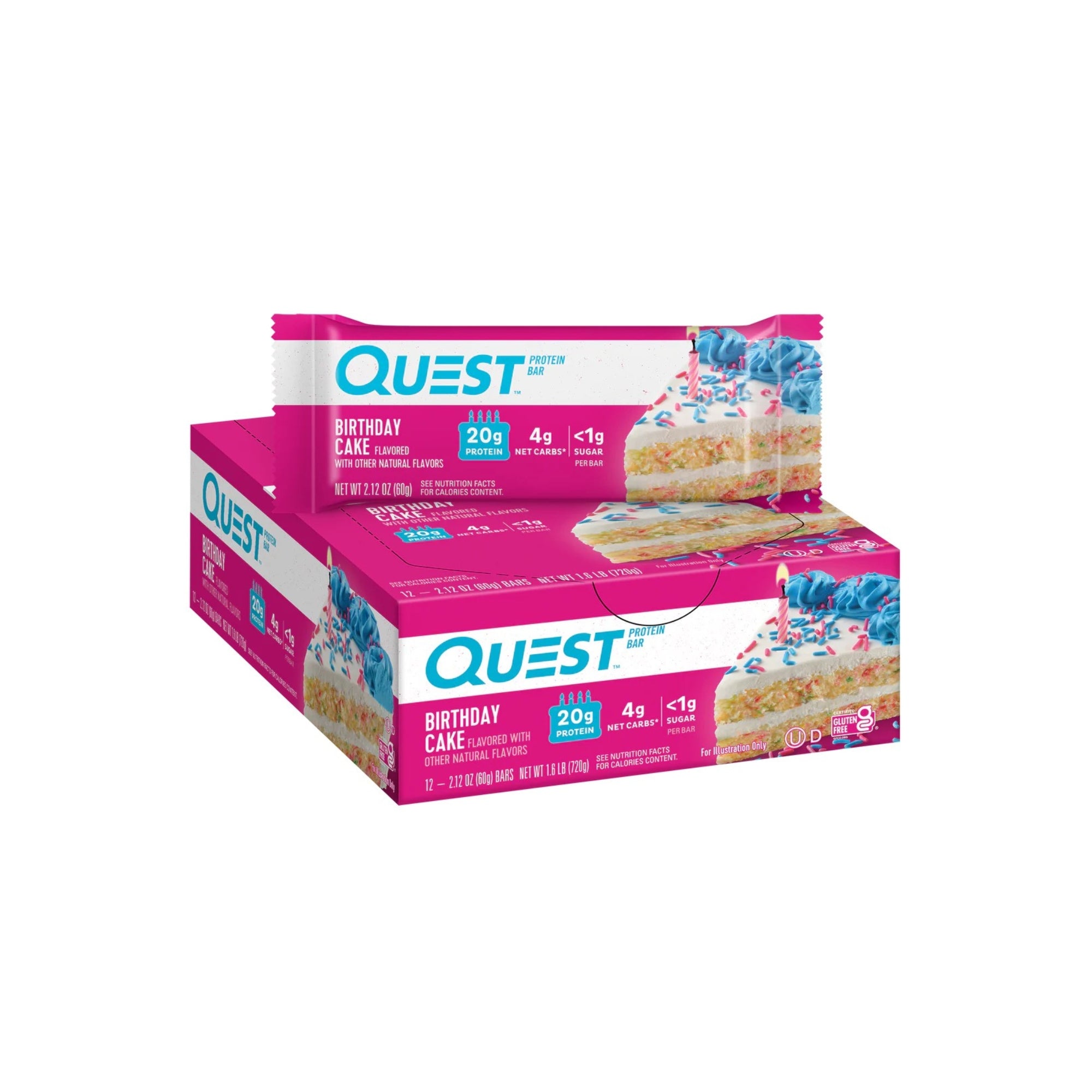 Quest Protein Bar 60g (12x)