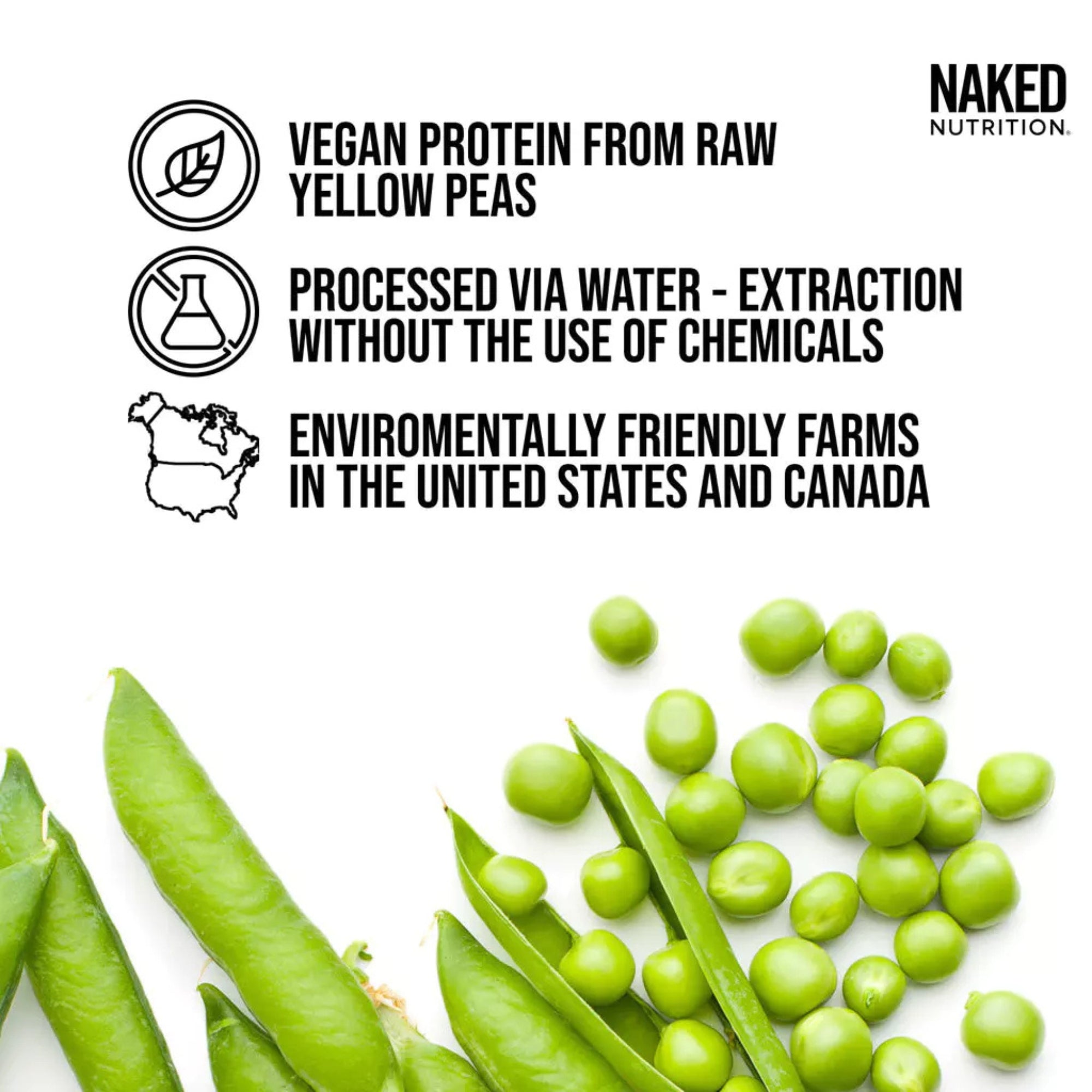 Pea Protein Powder Naked Pea - 2lb