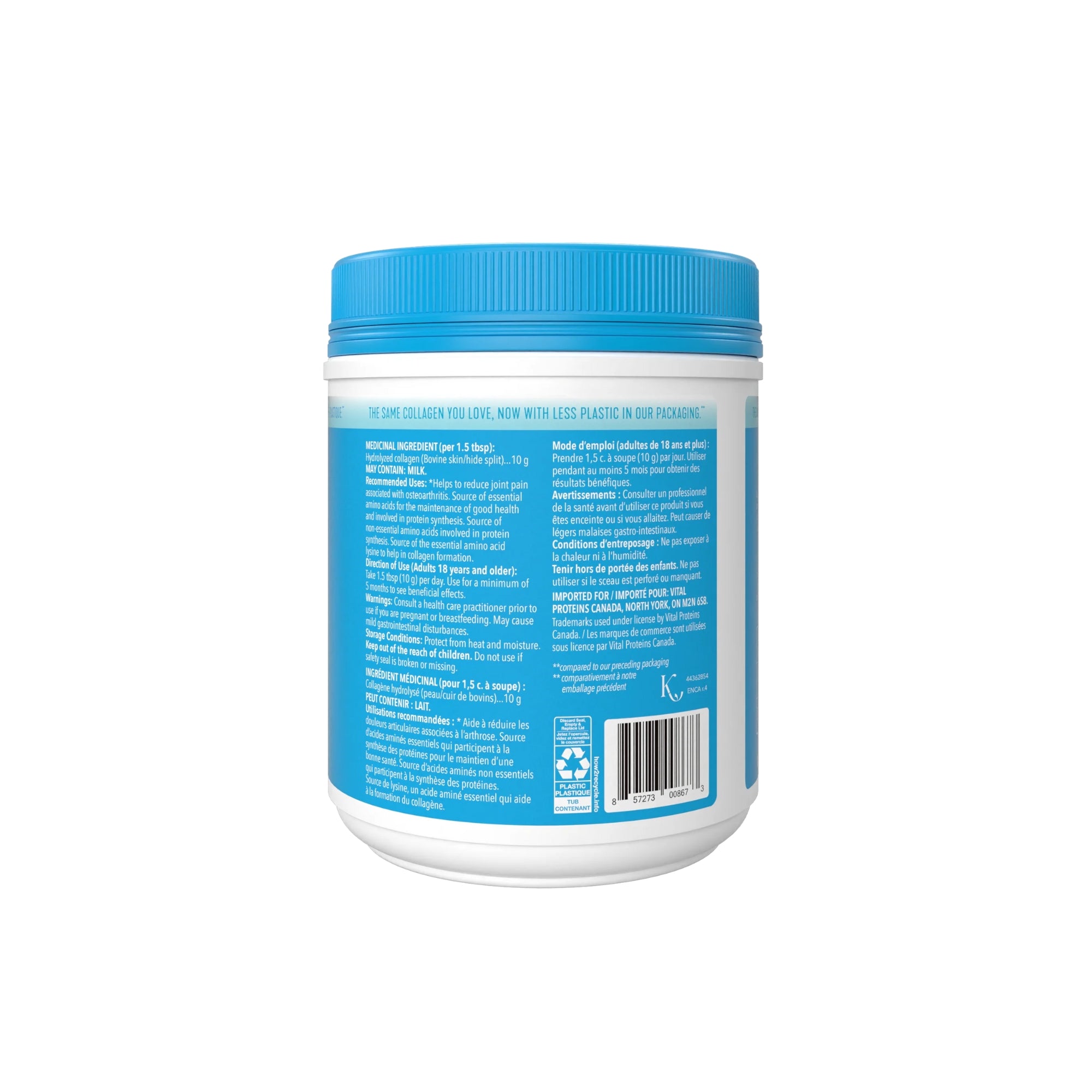 Vital Proteins Bovine Collagen - Unflavored