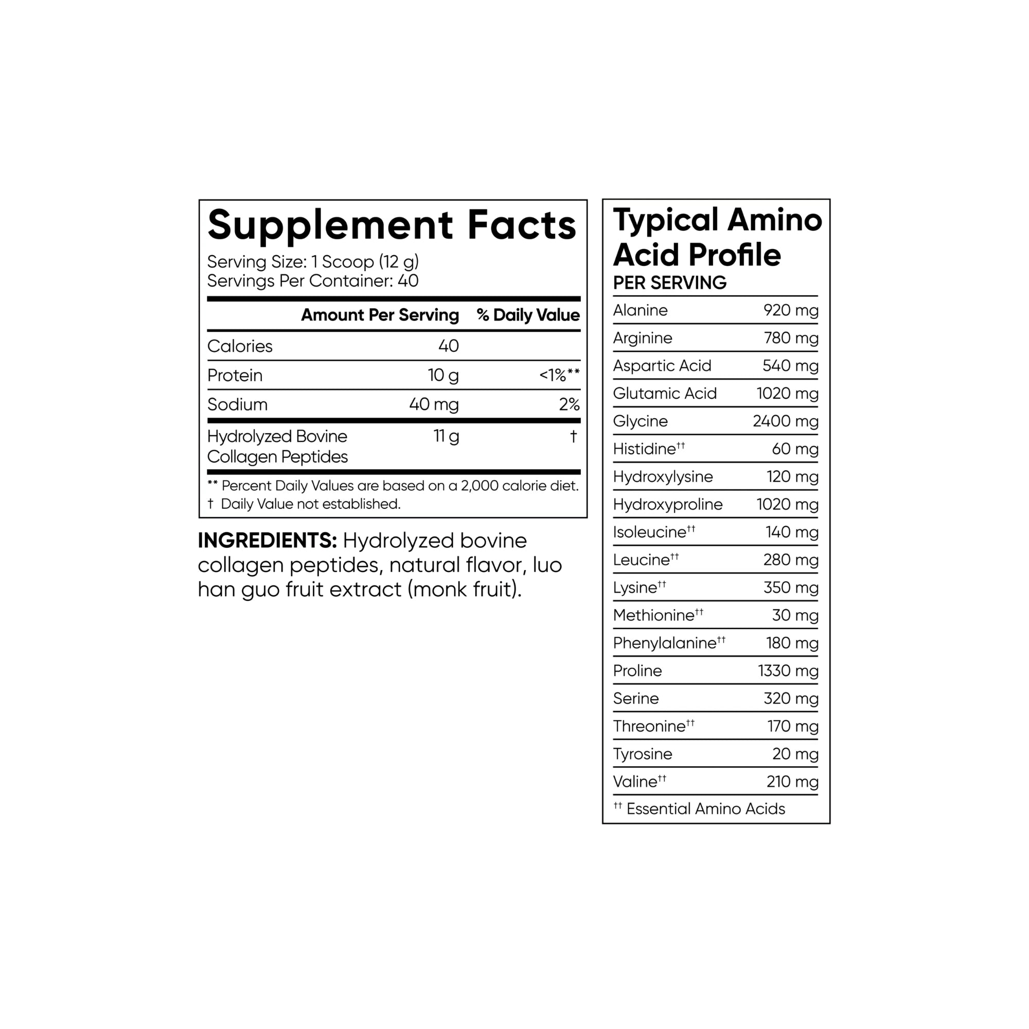 Collagen Peptides - Flavored