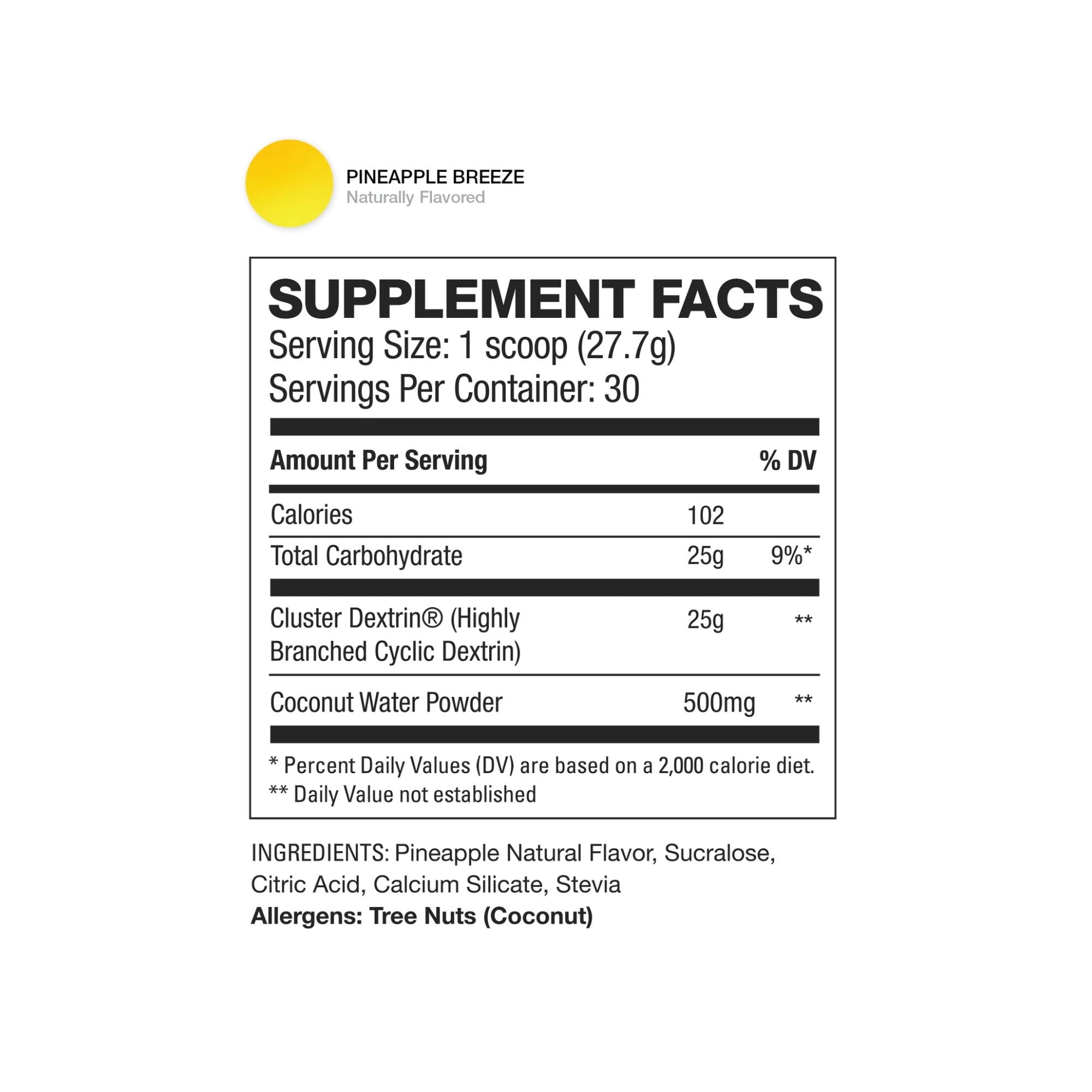 Carb HD 765g 30 serving