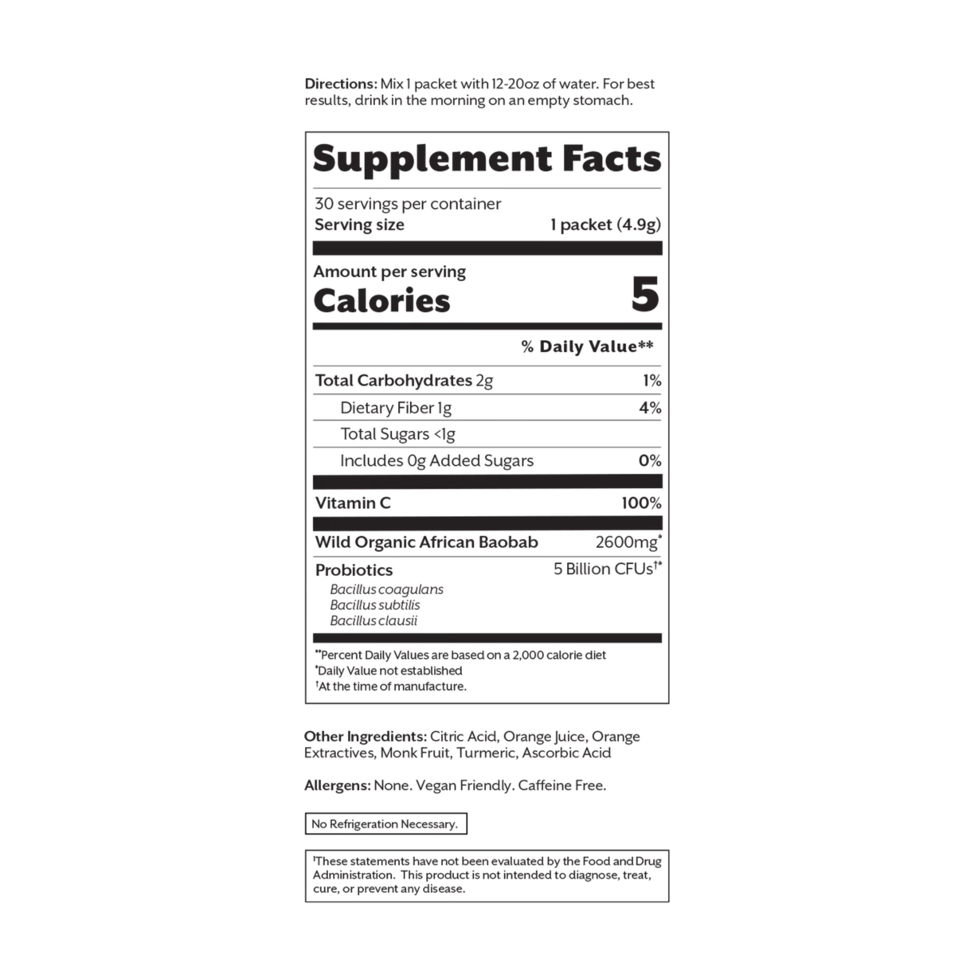 Debloat: Prebiotic + Probiotic - 30 Servings