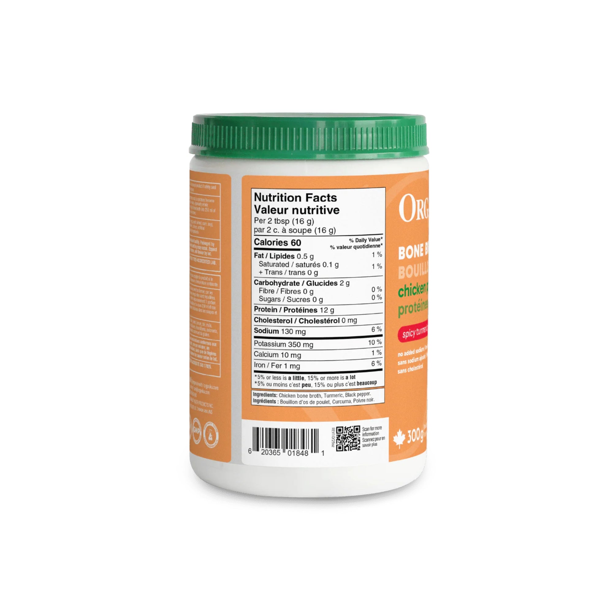 Organika Chicken Bone Broth Protein Powder