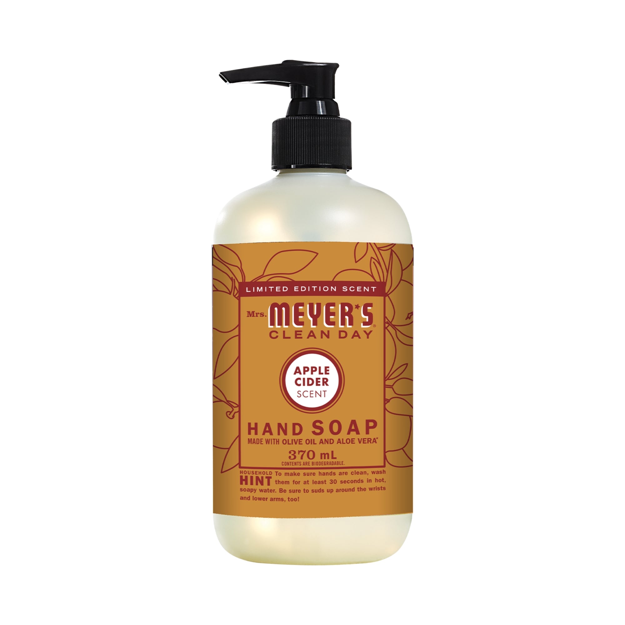 Mrs. Meyer's Clean Day Hand Soap, 12.5 fl oz (370mL)