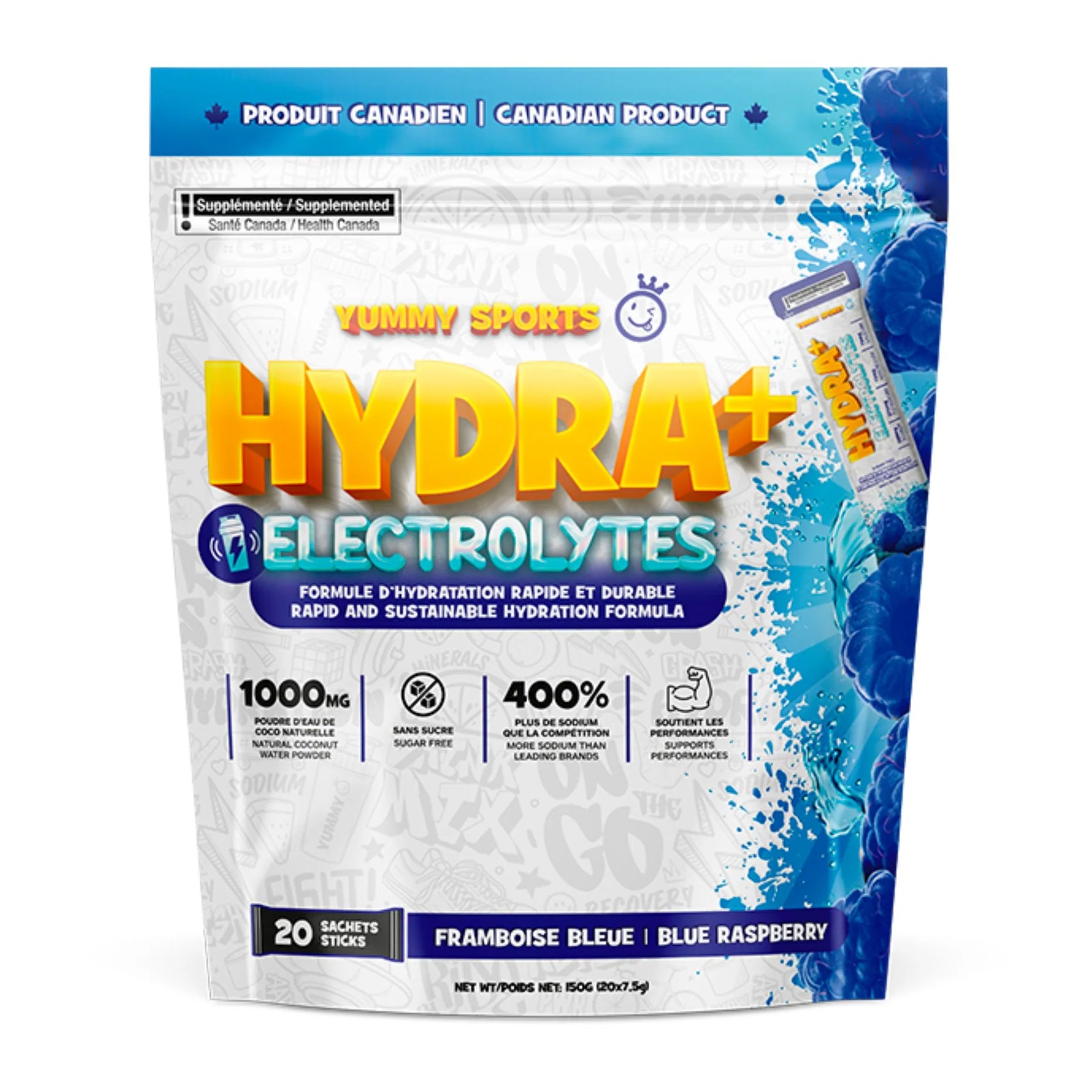 Hydra + Electrolytes Sachet (20x)