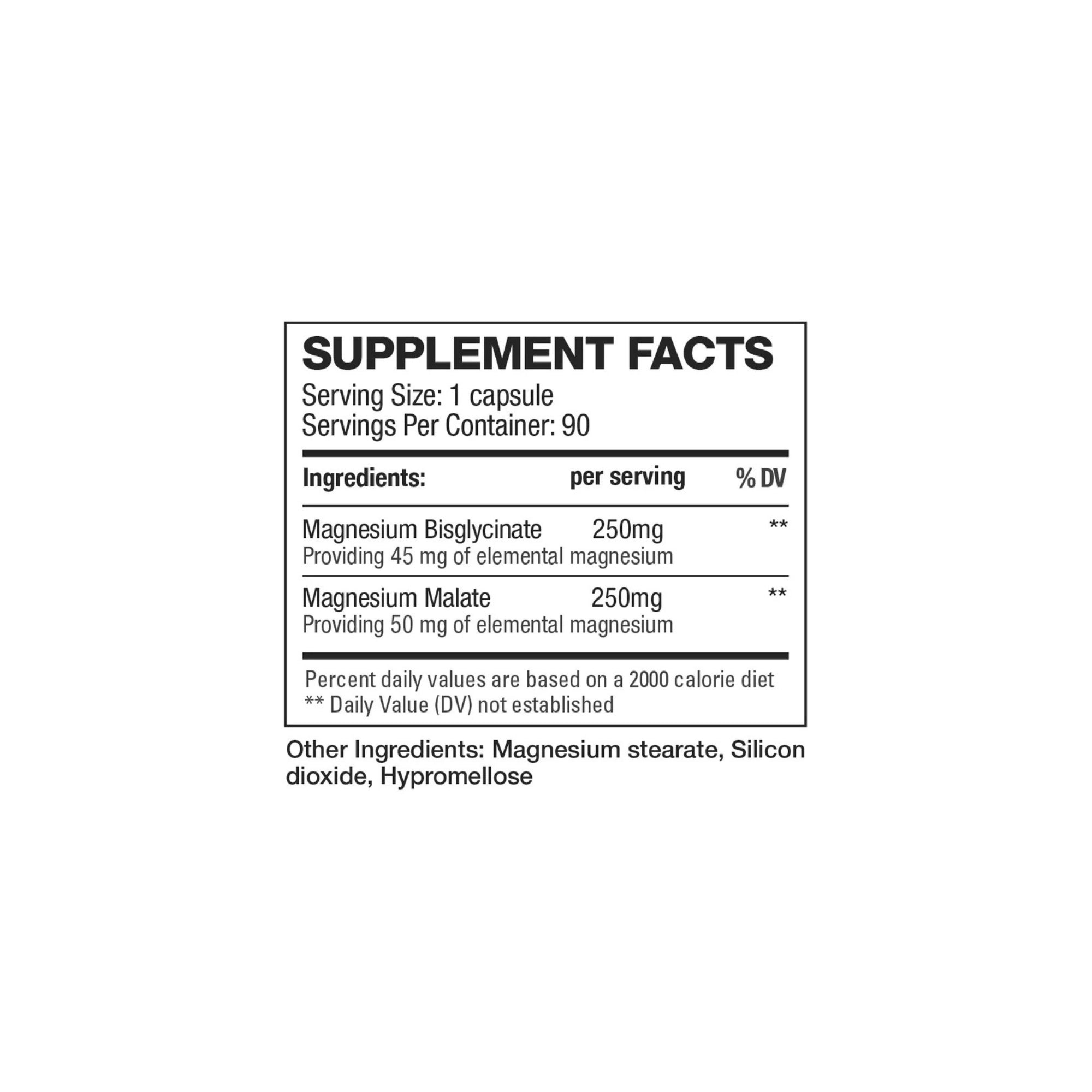 Magnesium 90 capsules