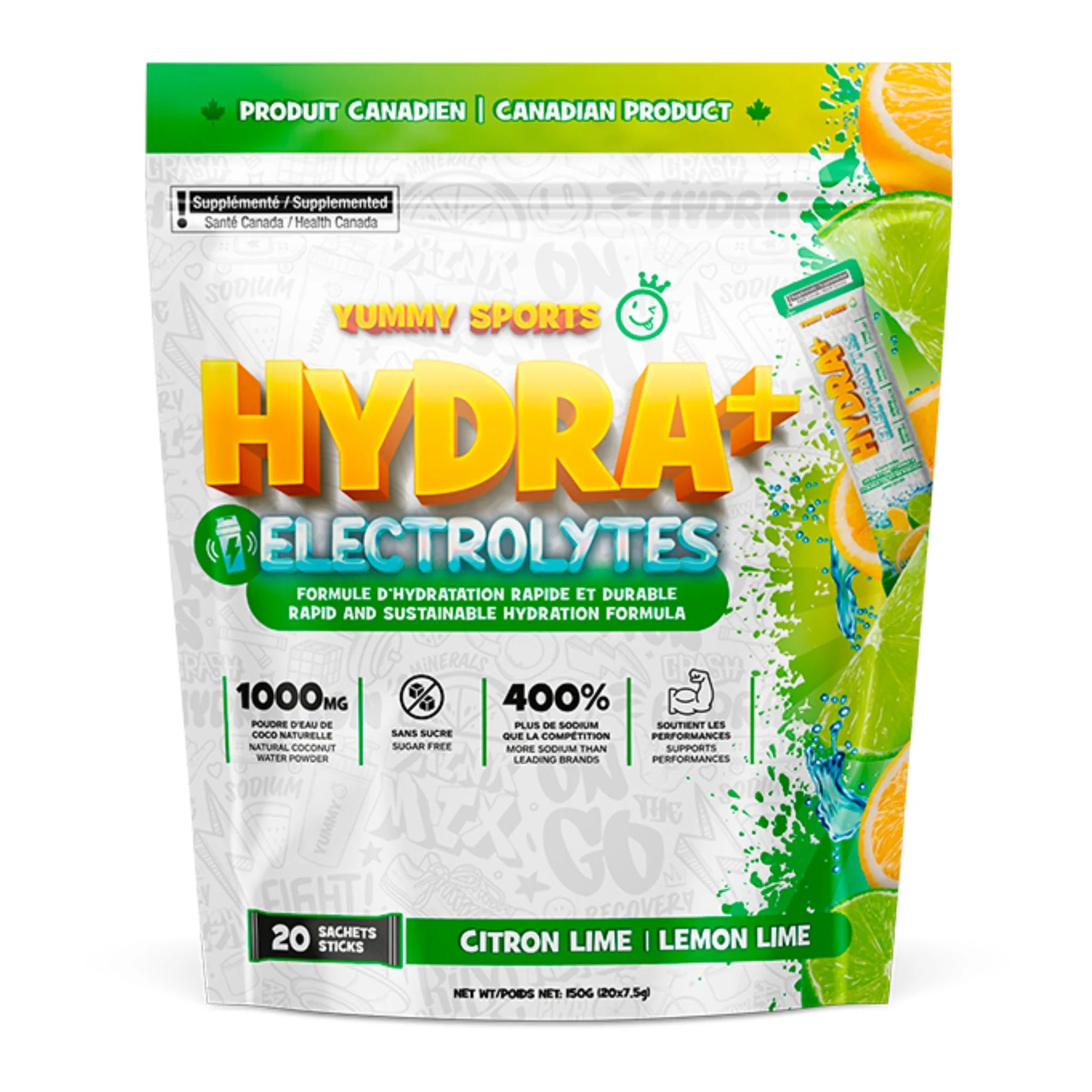 Hydra + Electrolytes Sachet (20x)
