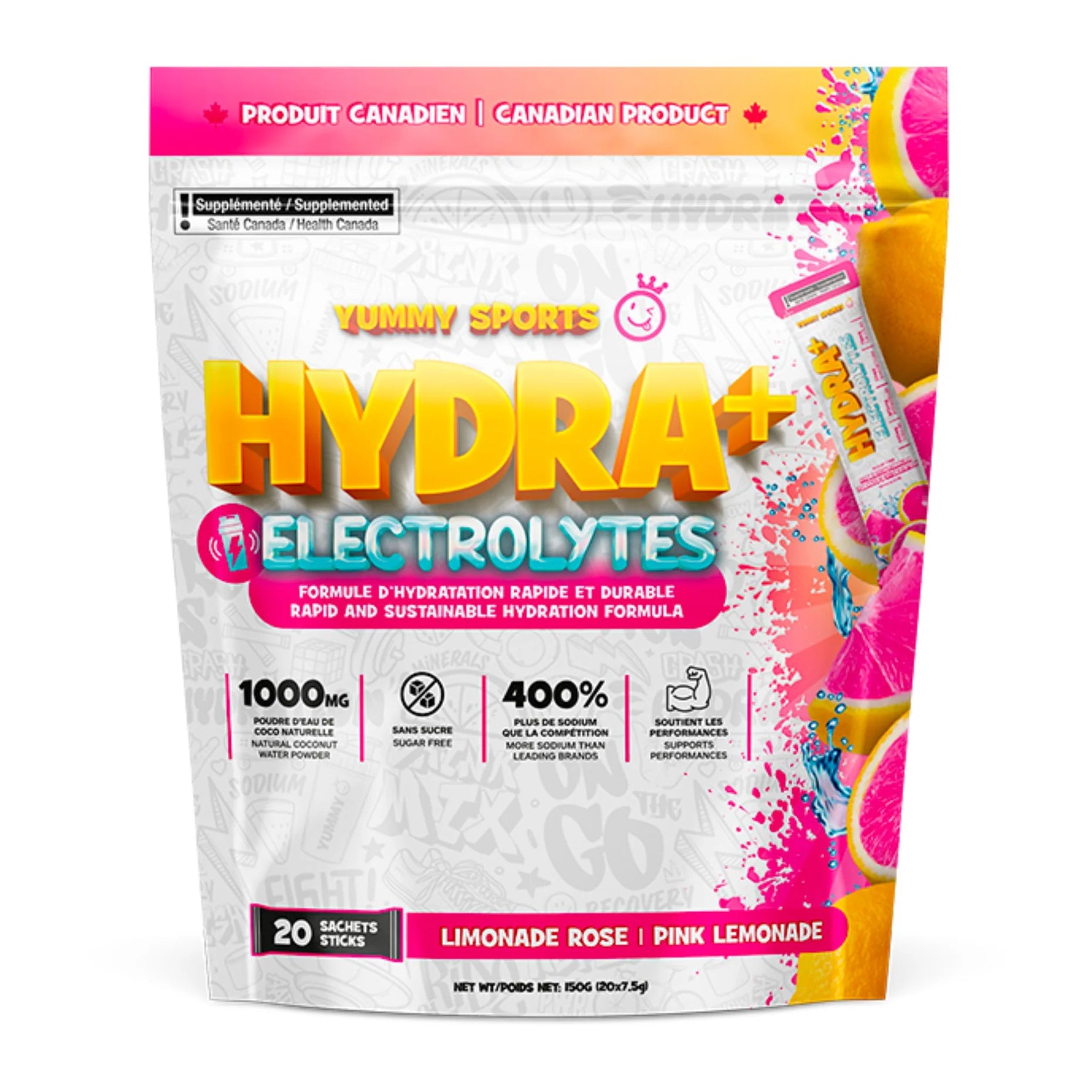 Hydra + Electrolytes Sachet (20x)