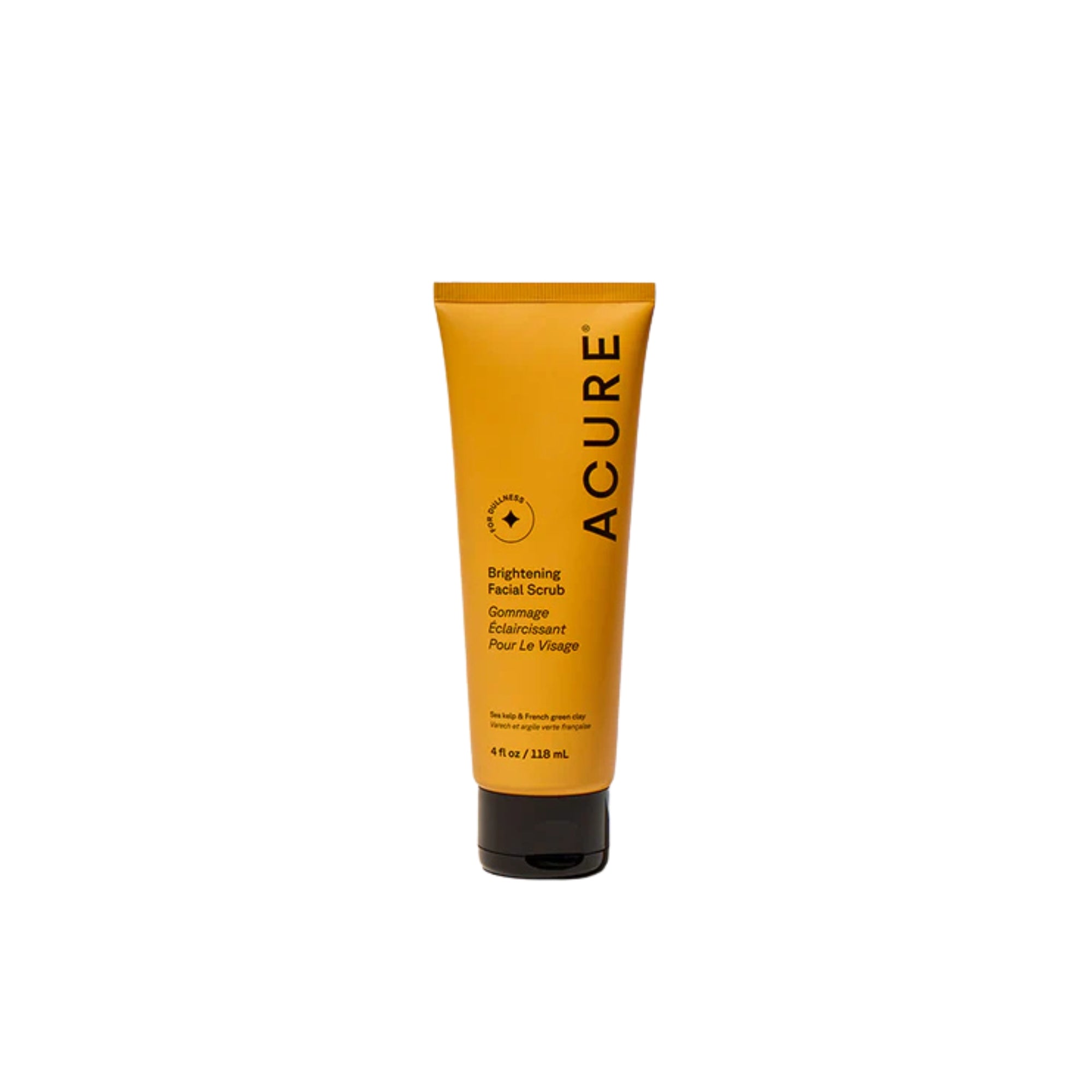 ACURE® Brightening Facial Scrub, 4 fl oz (118 ml)