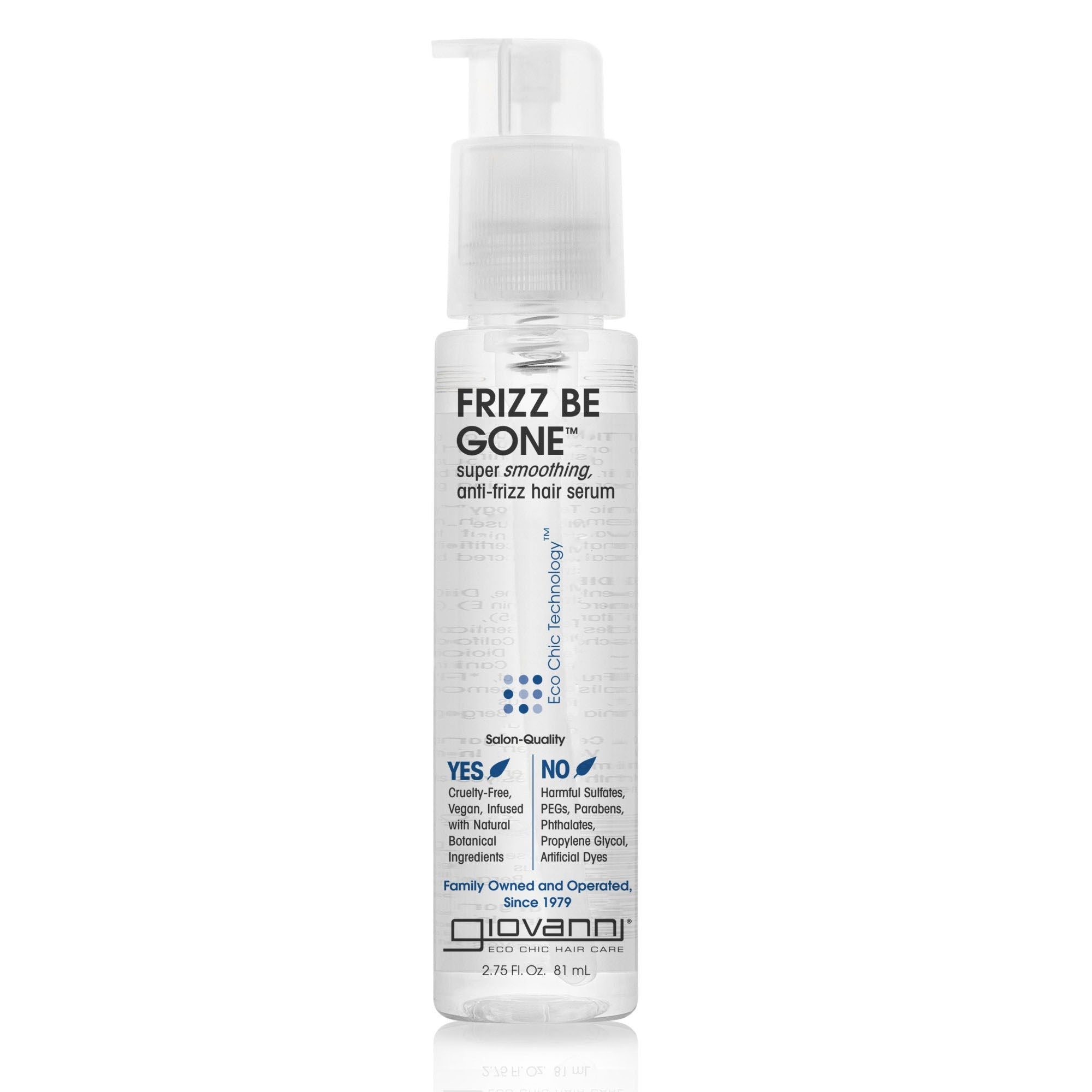 Frizz Be Gone™ Super-Smoothing, Anti-Frizz Hair Serum, 2.75 fl oz (81ml)
