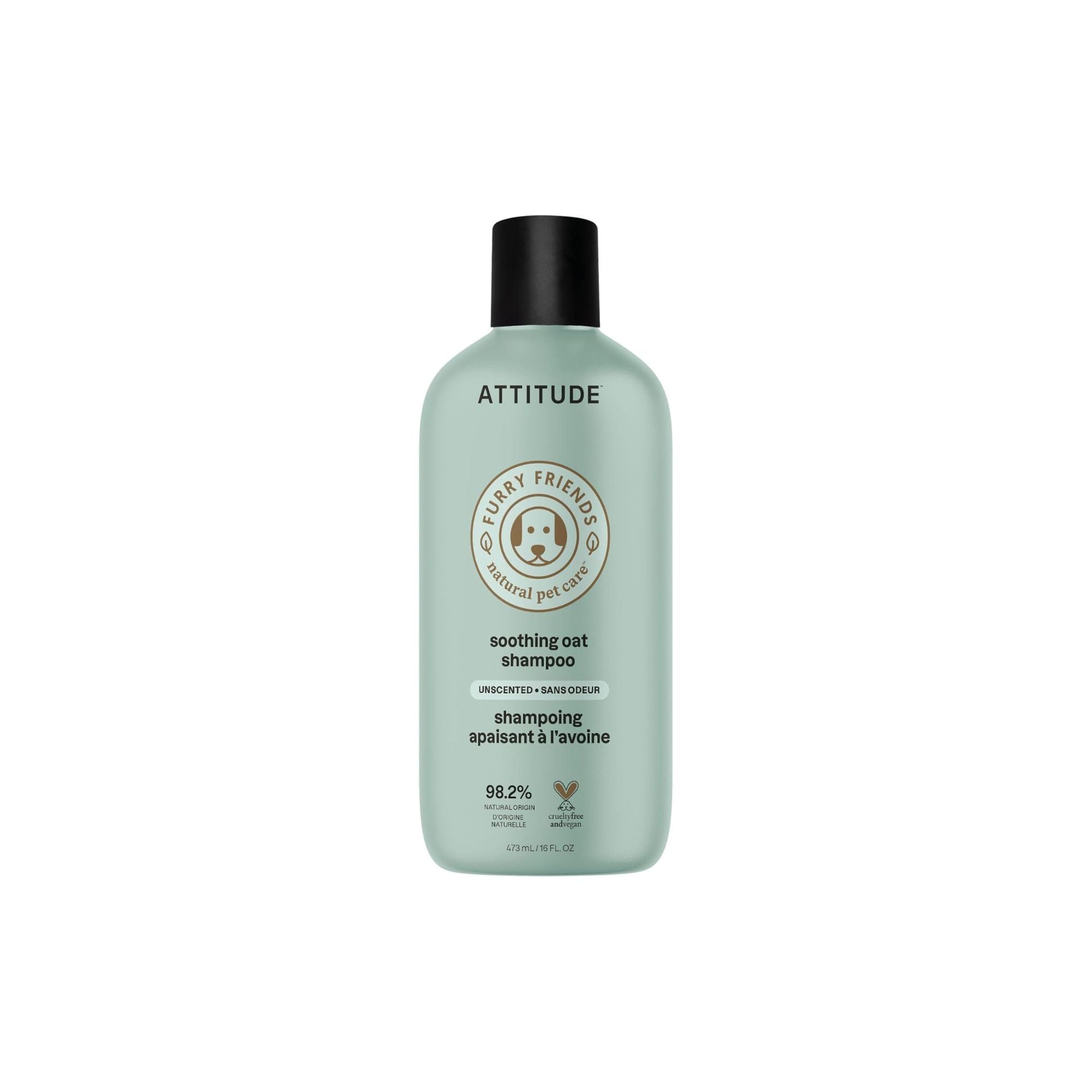 ATTITUDE Furry Friends Shampoo-Soothing Oatmeal Unscented
