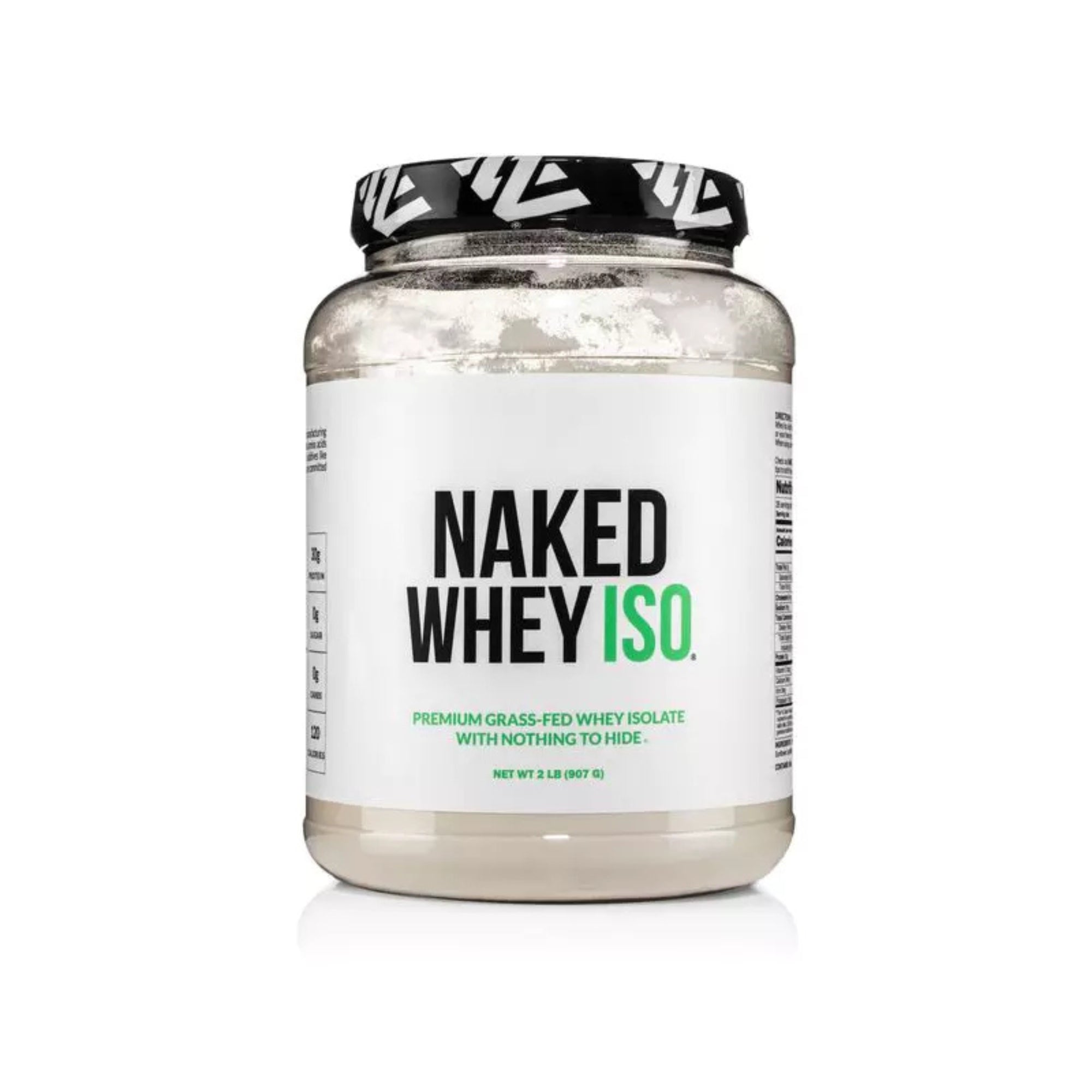 Naked Grass Fed Whey Isolate Protein Powder - 2lb