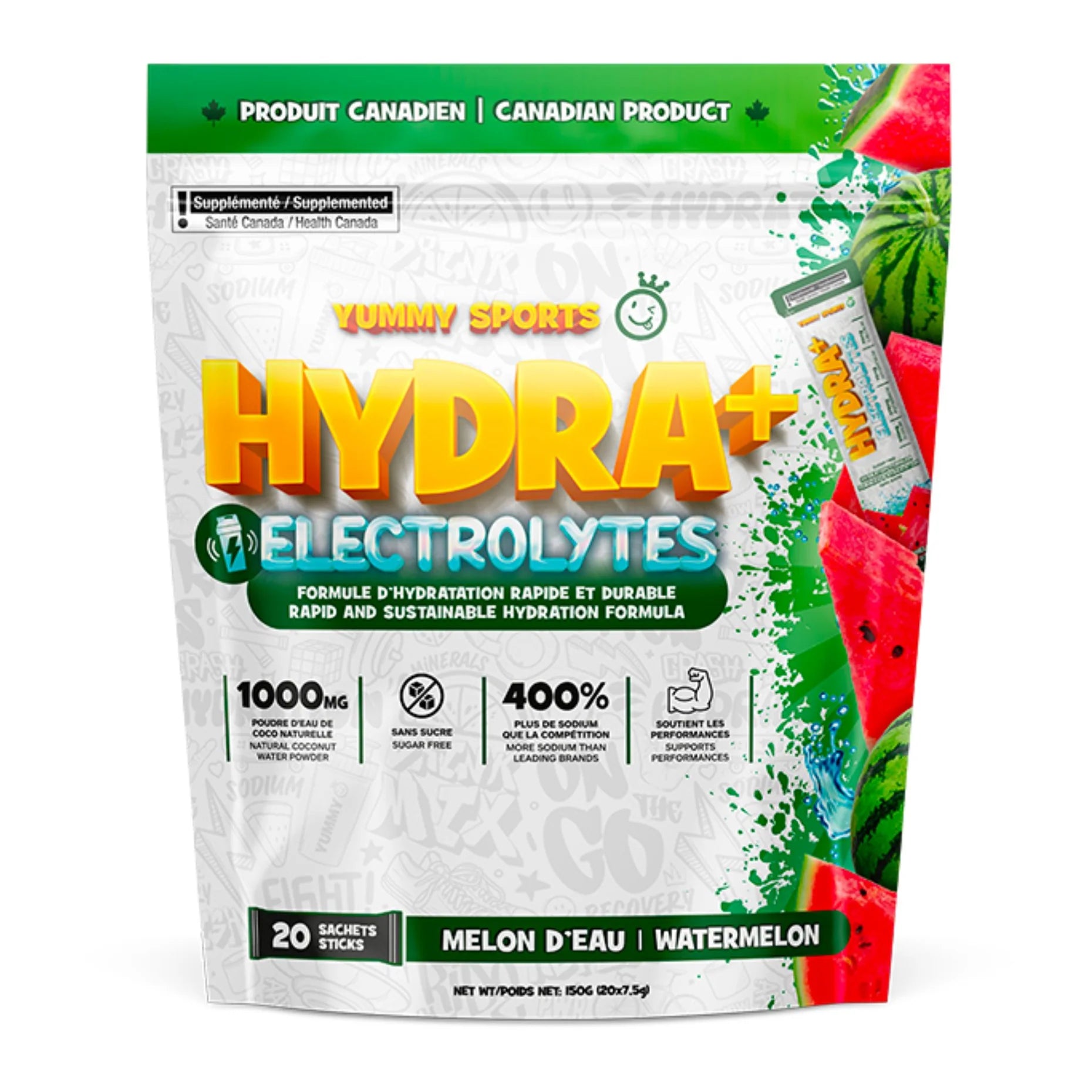 Hydra + Electrolytes Sachet (20x)