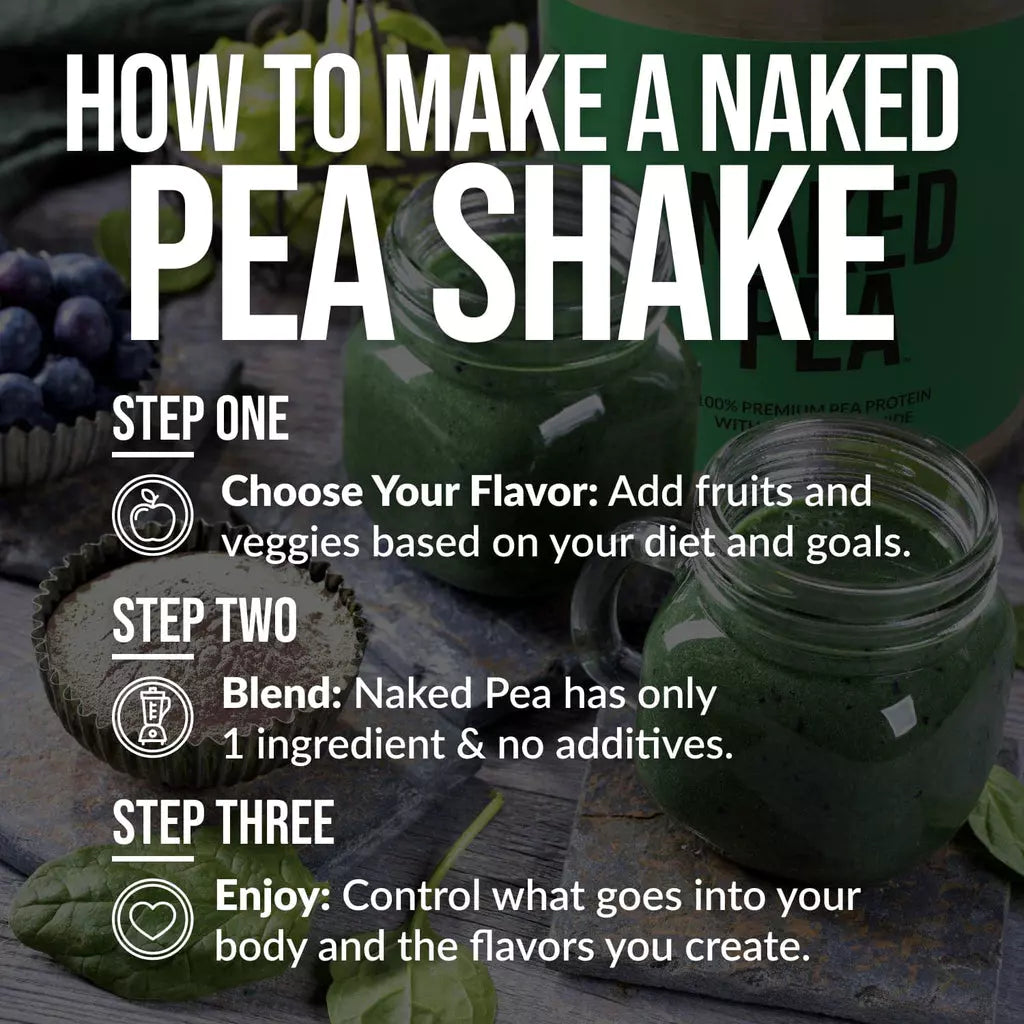 Pea Protein Powder 1lb Naked Pea - 1lb